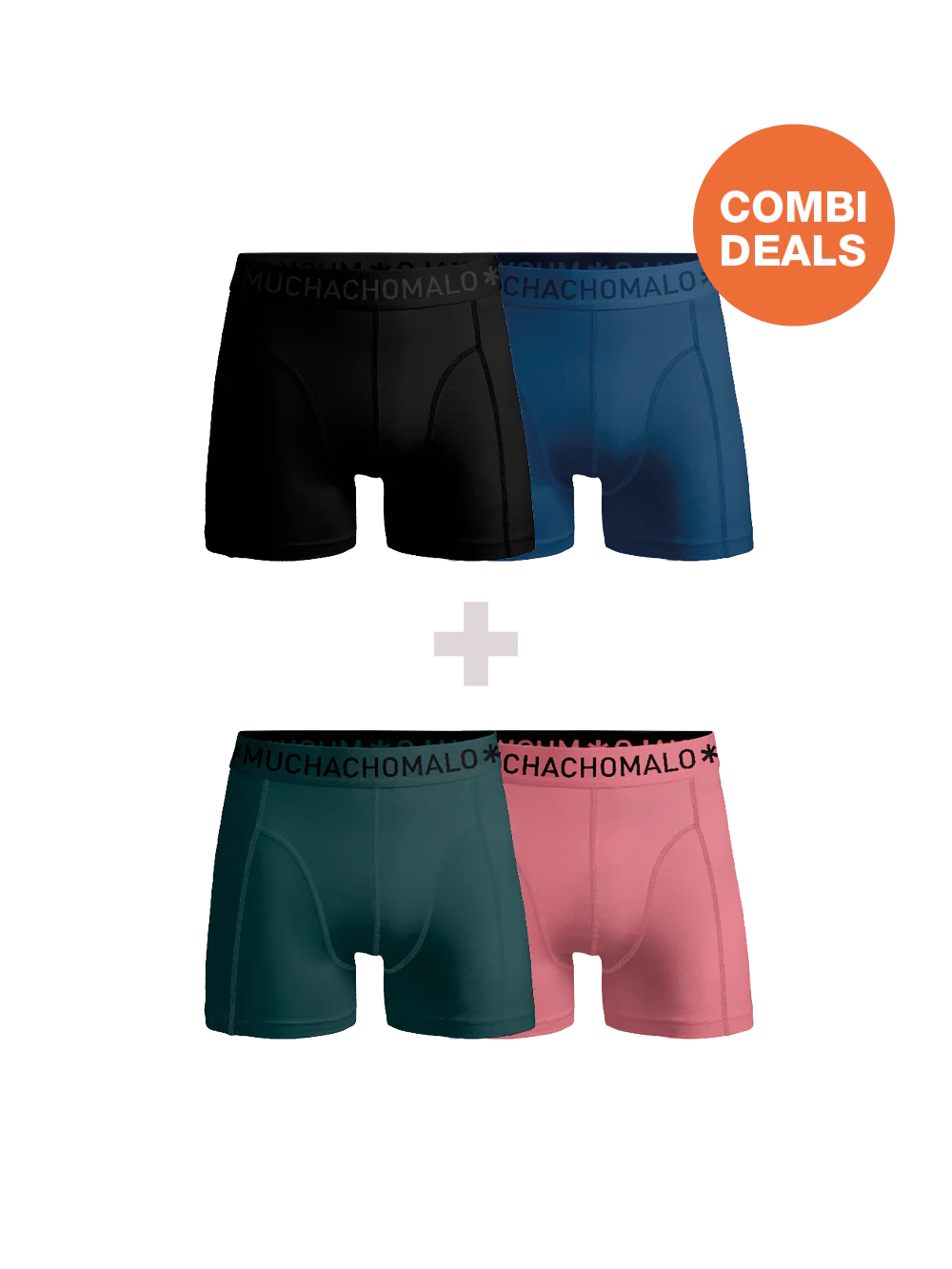 Muchachomalo Jongens 2+2-pack boxershorts