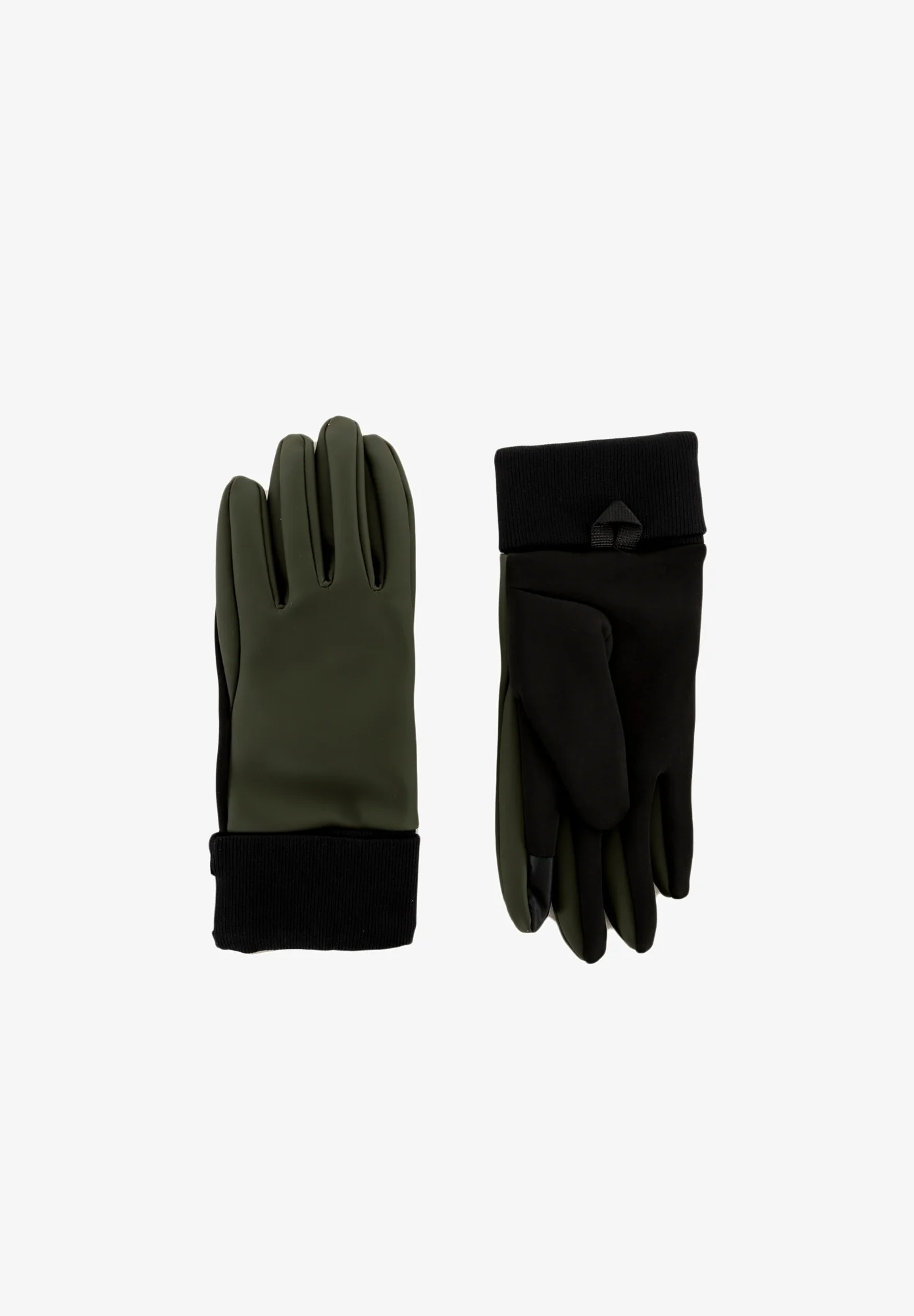 Rains Insulated gloves w1t3 green 21620