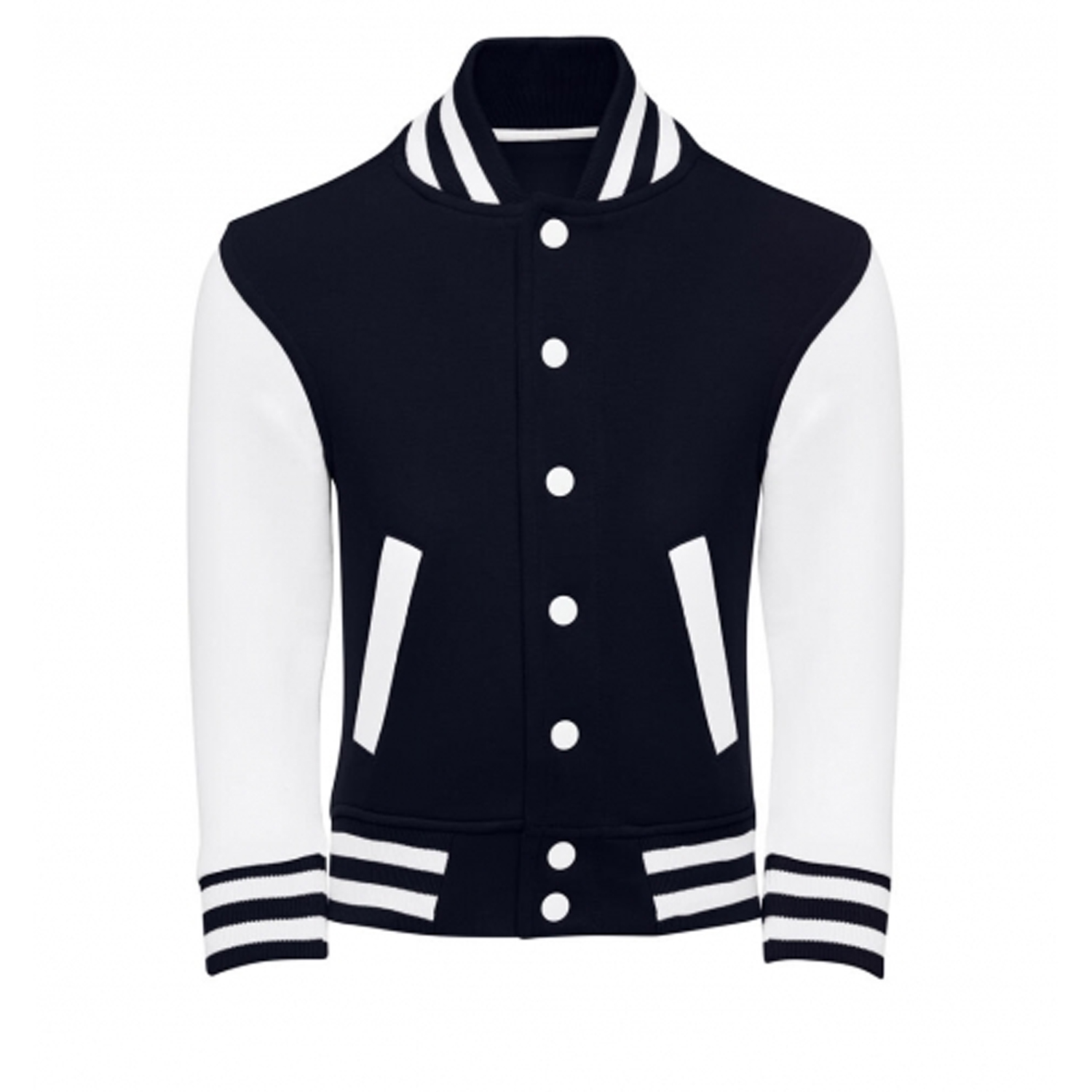 SG Childrens/kids ringspun cotton varsity jacket