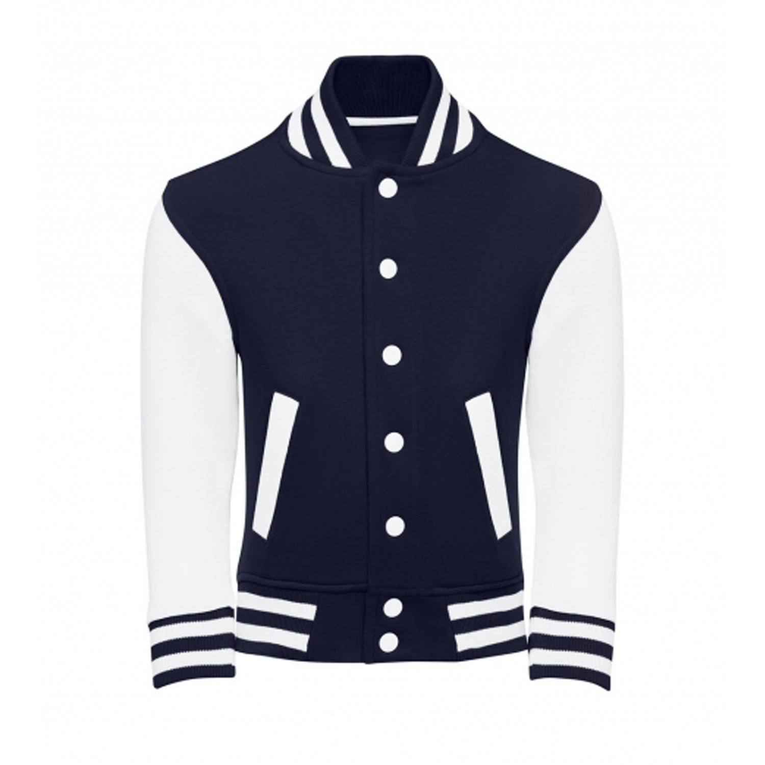 SG Childrens/kids ringspun cotton varsity jacket