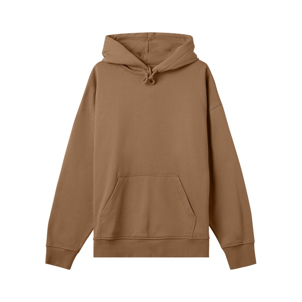 True Blanks Effen boxy hoodie heren