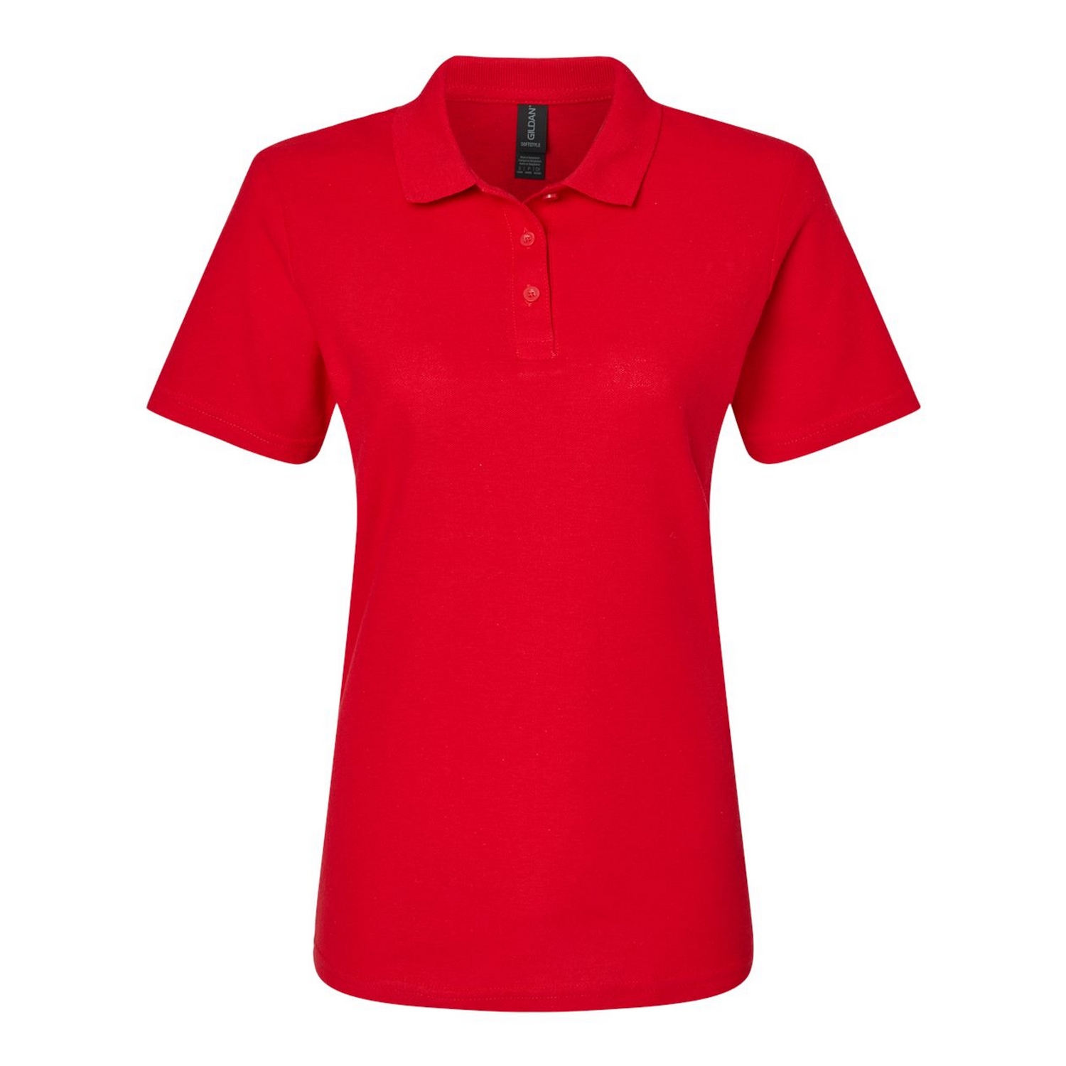 Gildan Dames pique soft touch poloshirt