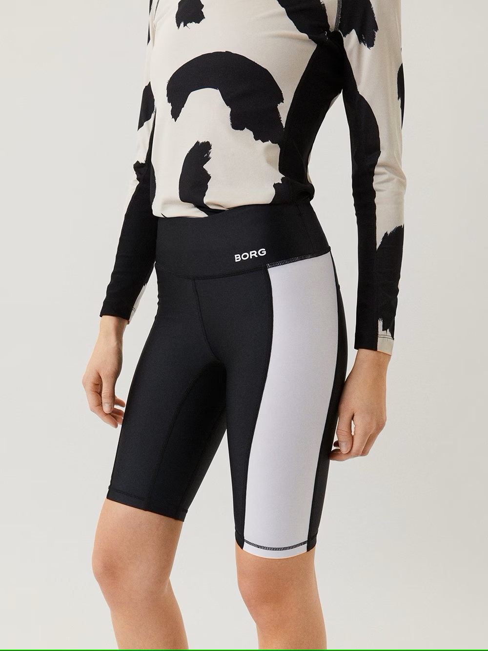 Björn Borg Dames stripe bike shorts