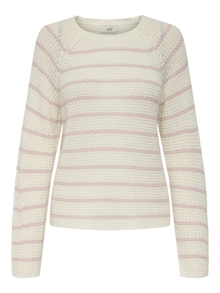 Jacqueline de Yong ellen l/s oneck raglan pullover 15312077 light lilac