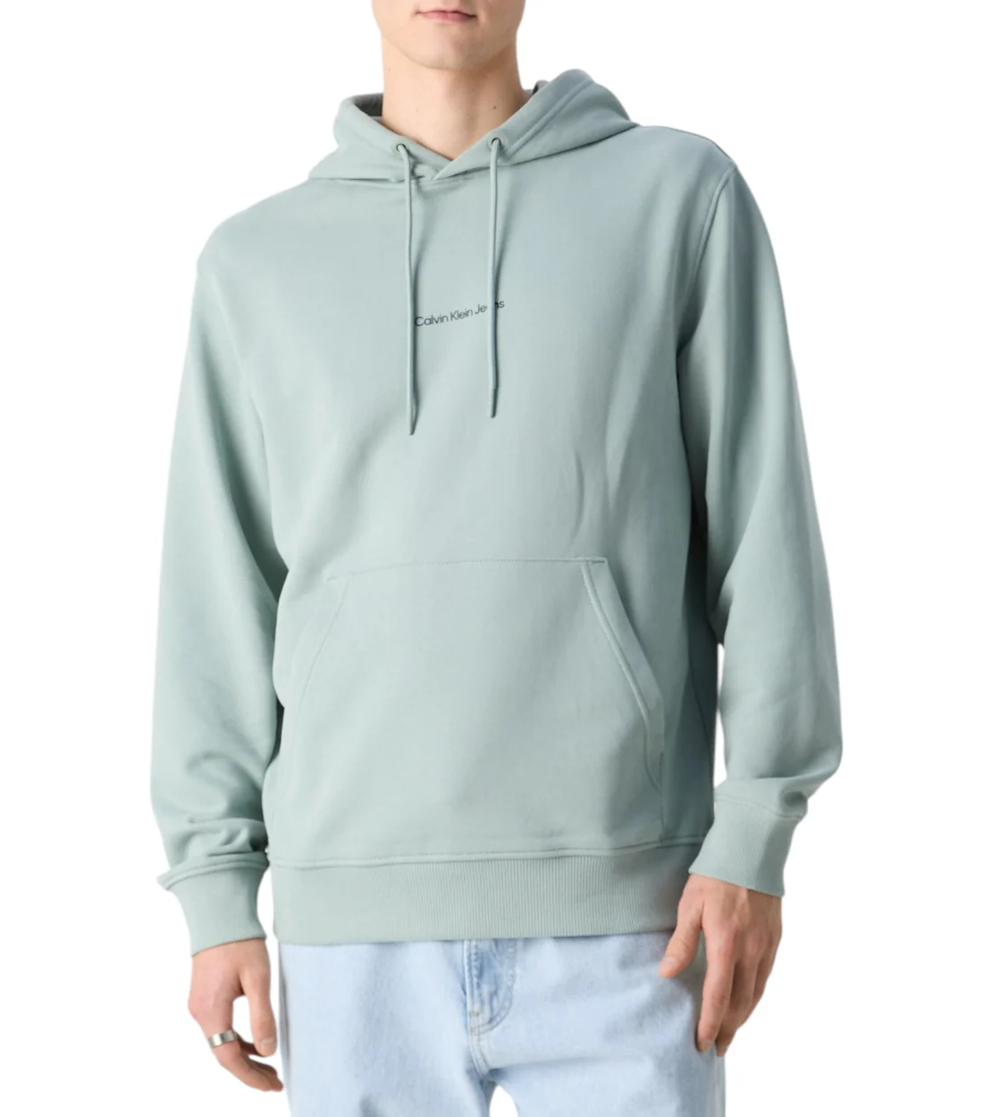 Calvin Klein Grid monogram hoodie