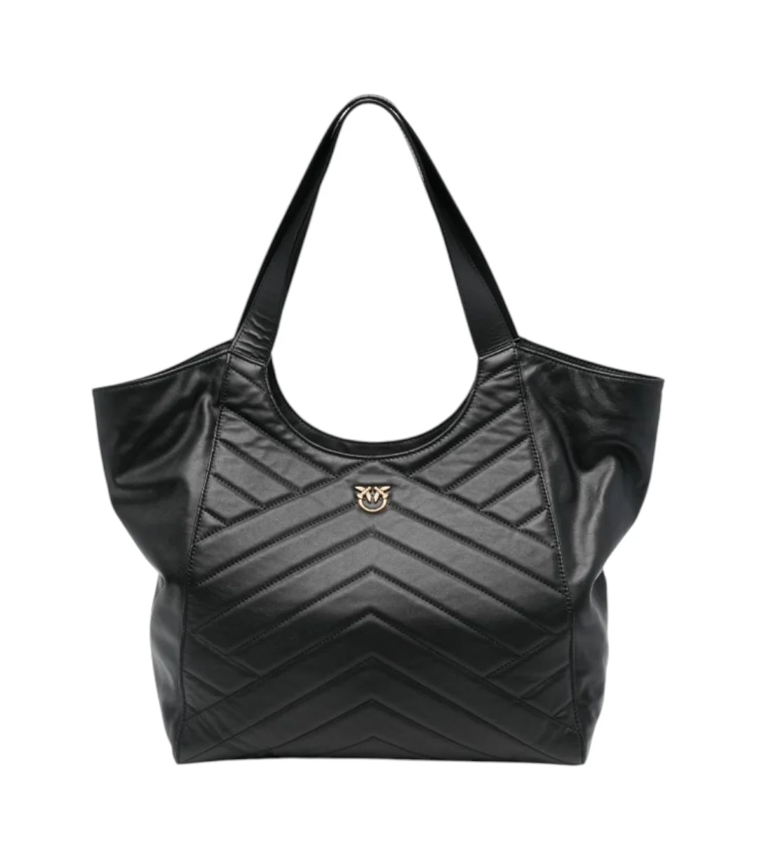 Pinko Shopper met chevron streep