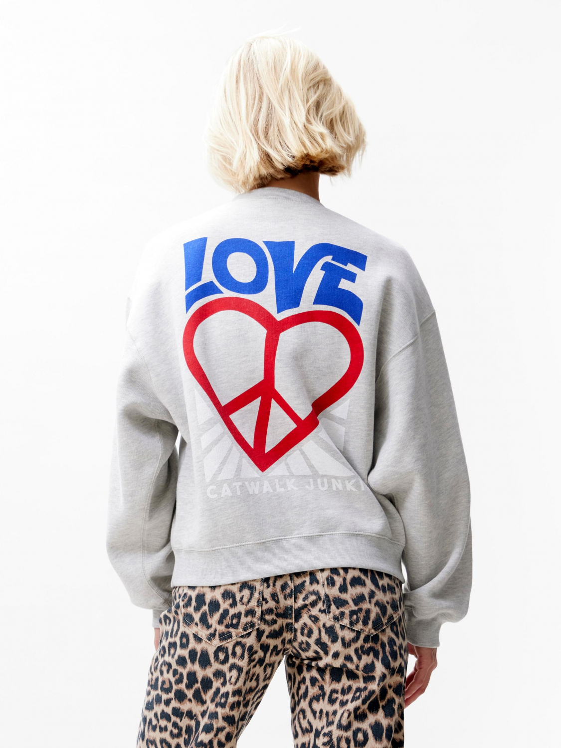 Catwalk Junkie Sweater Love Graphic