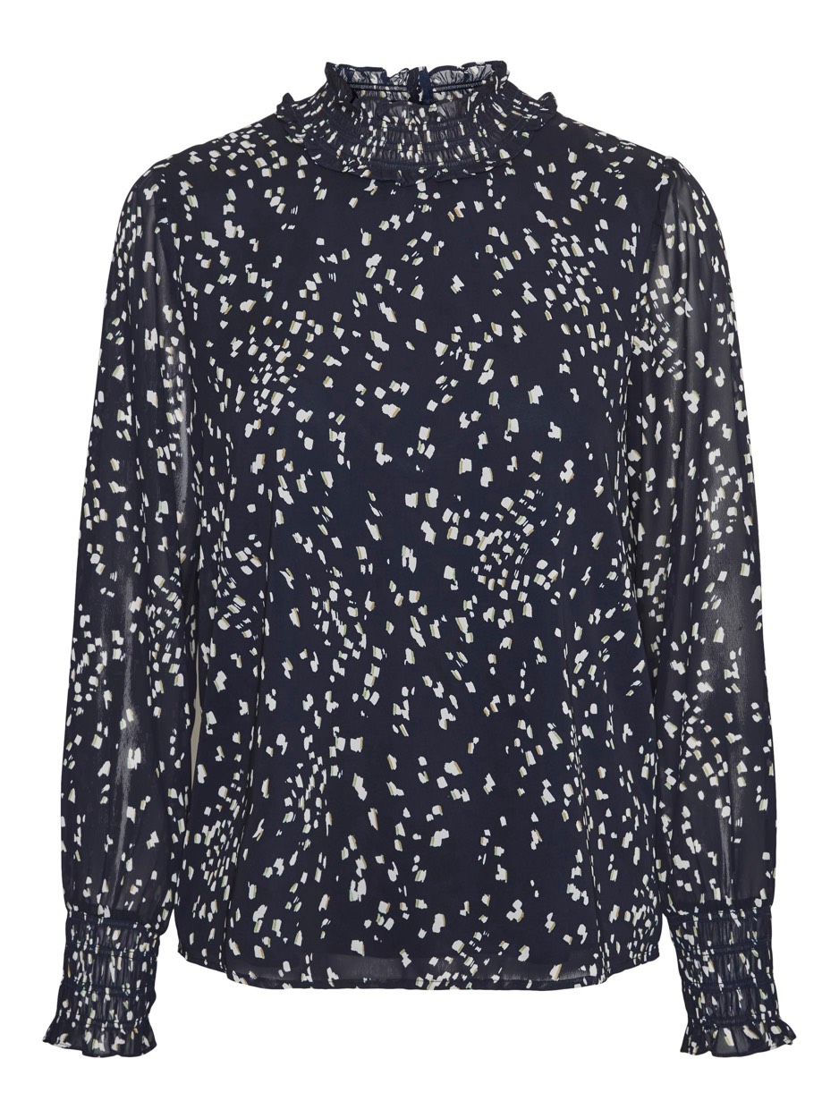 Vero Moda Vmholly ls smock top wvn ga dessin