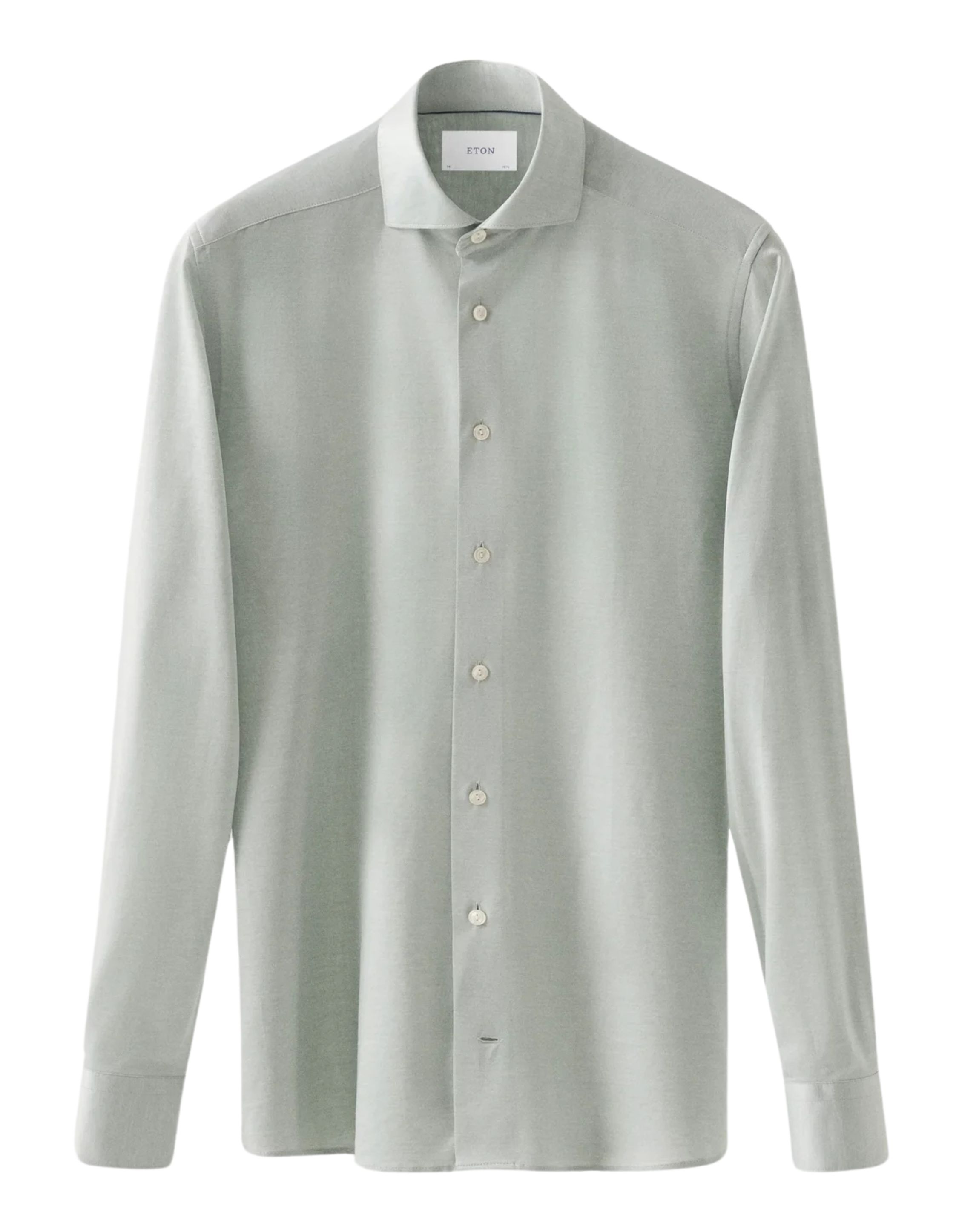 Eton Filo de scozia oxford shirt lange mouw overhemden 100013016