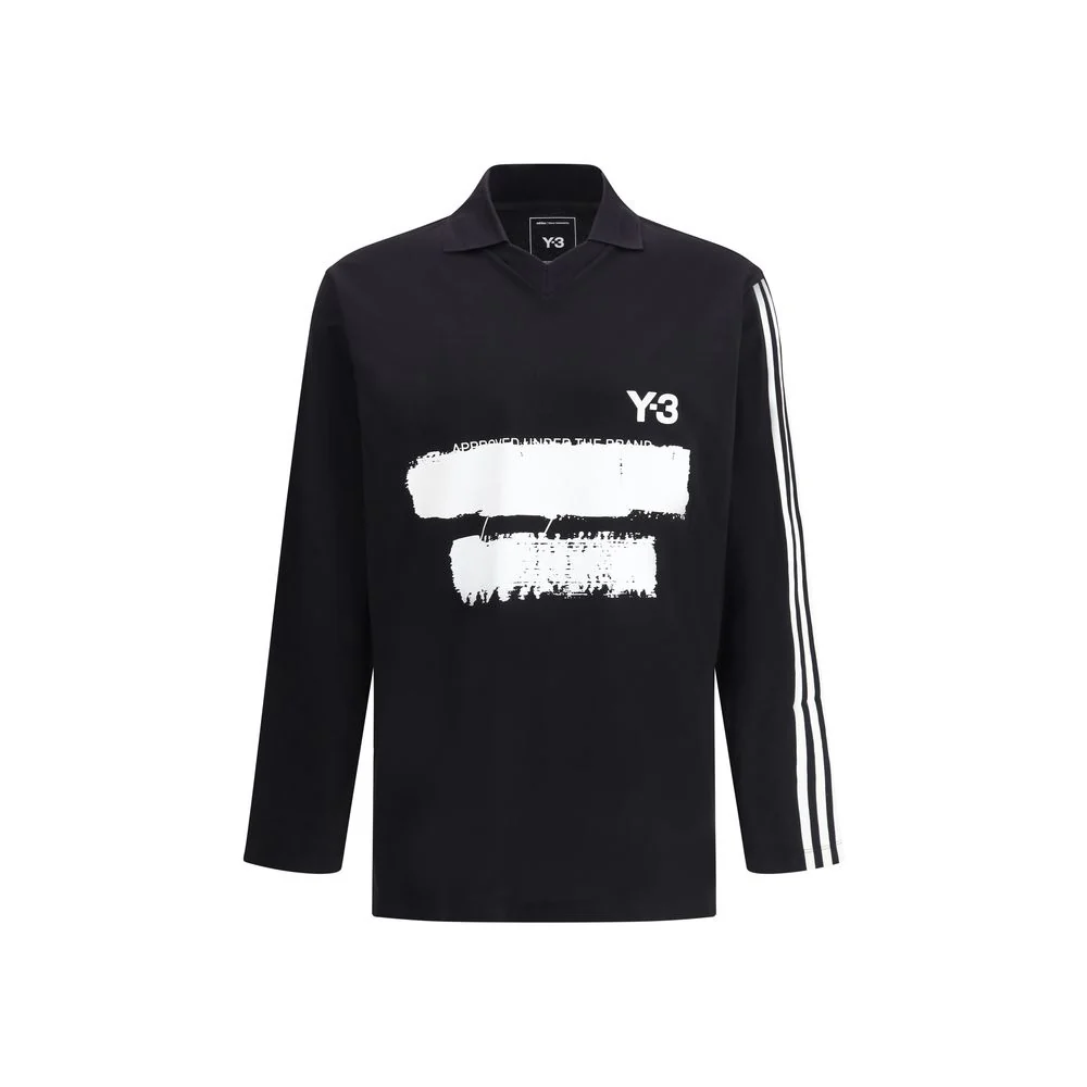 Y-3 Long sleeve jersey met iconic bands