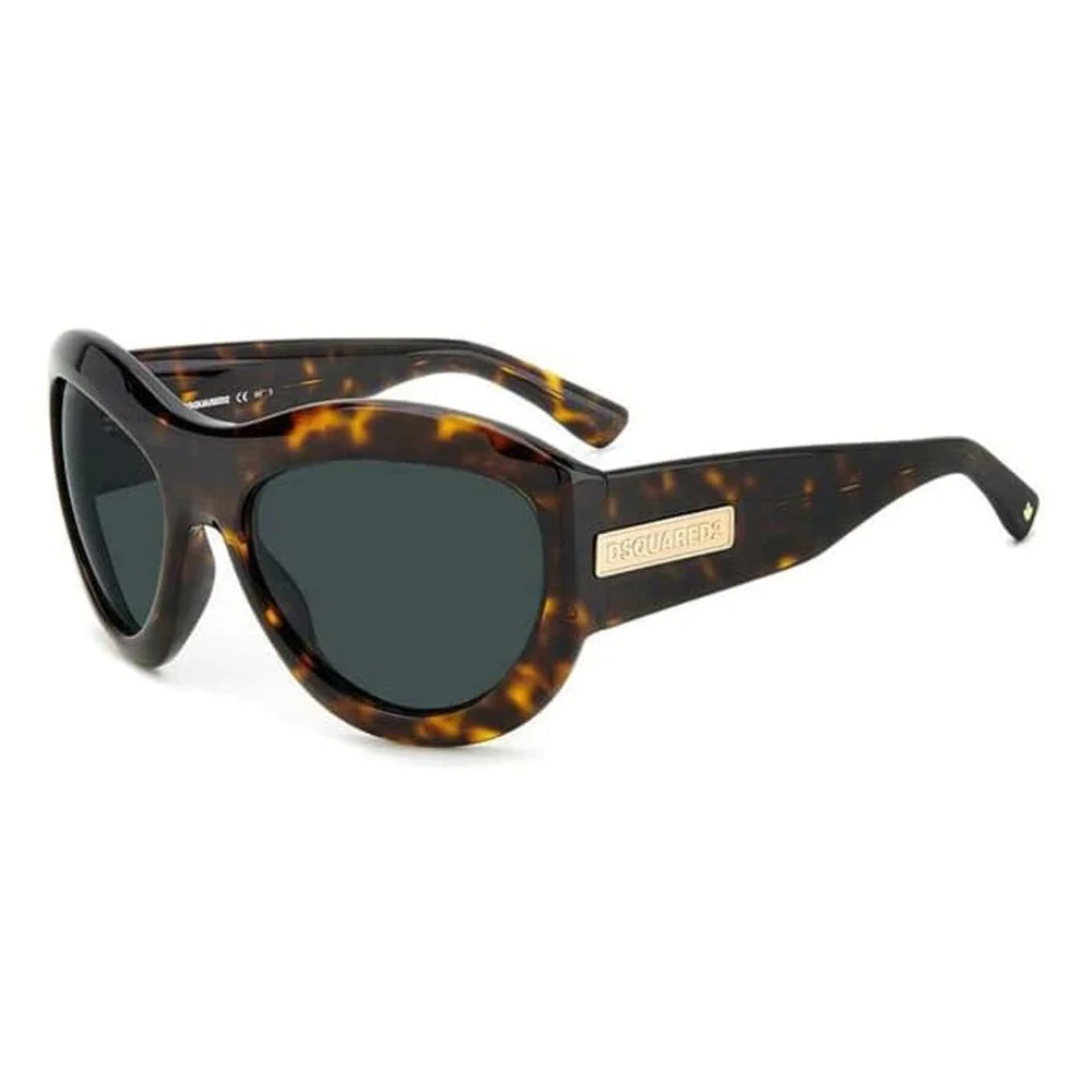 Dsquared2 Bruine plastic zonnebril