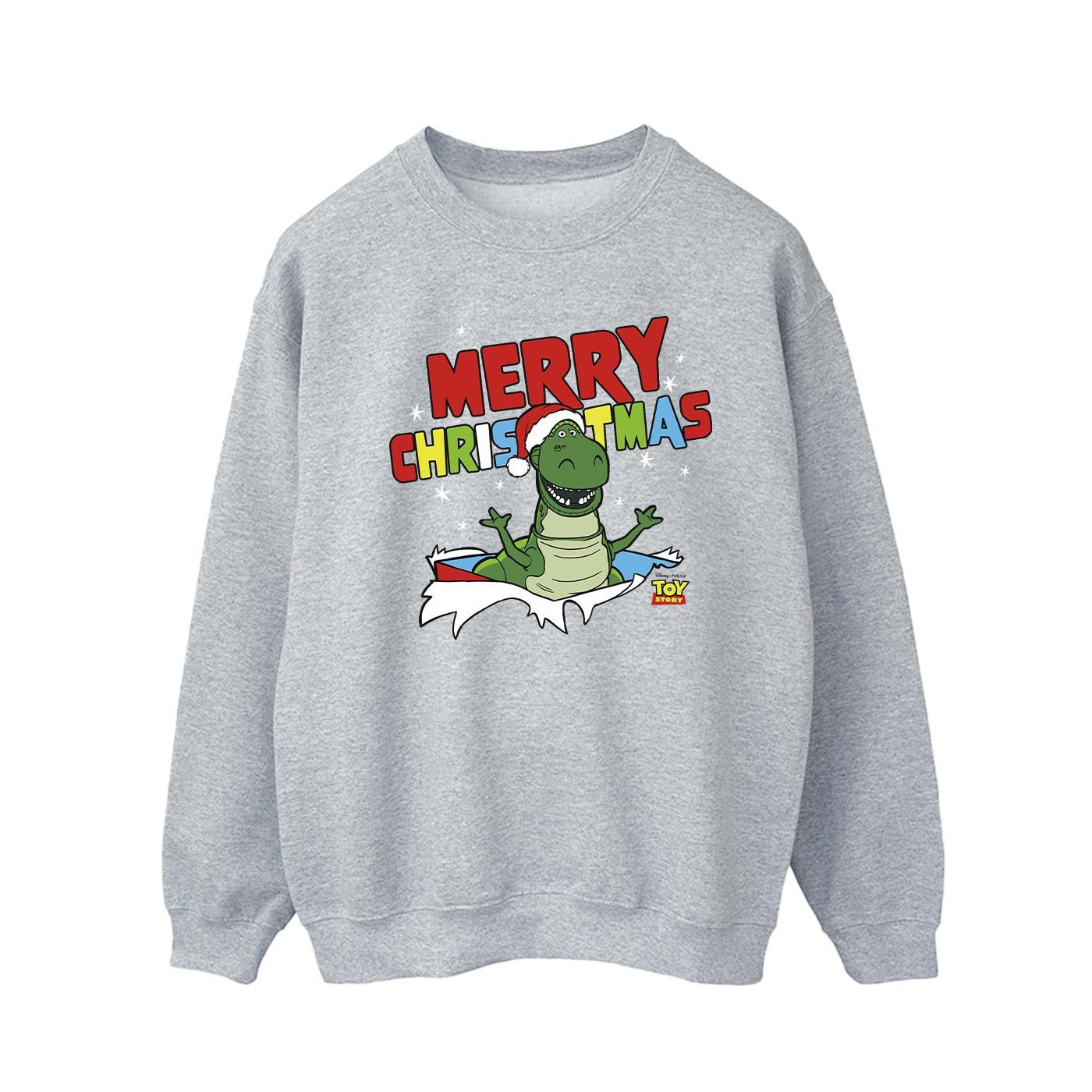 Li-cense Disney heren toy story rex kerstmis burst sweatshirt