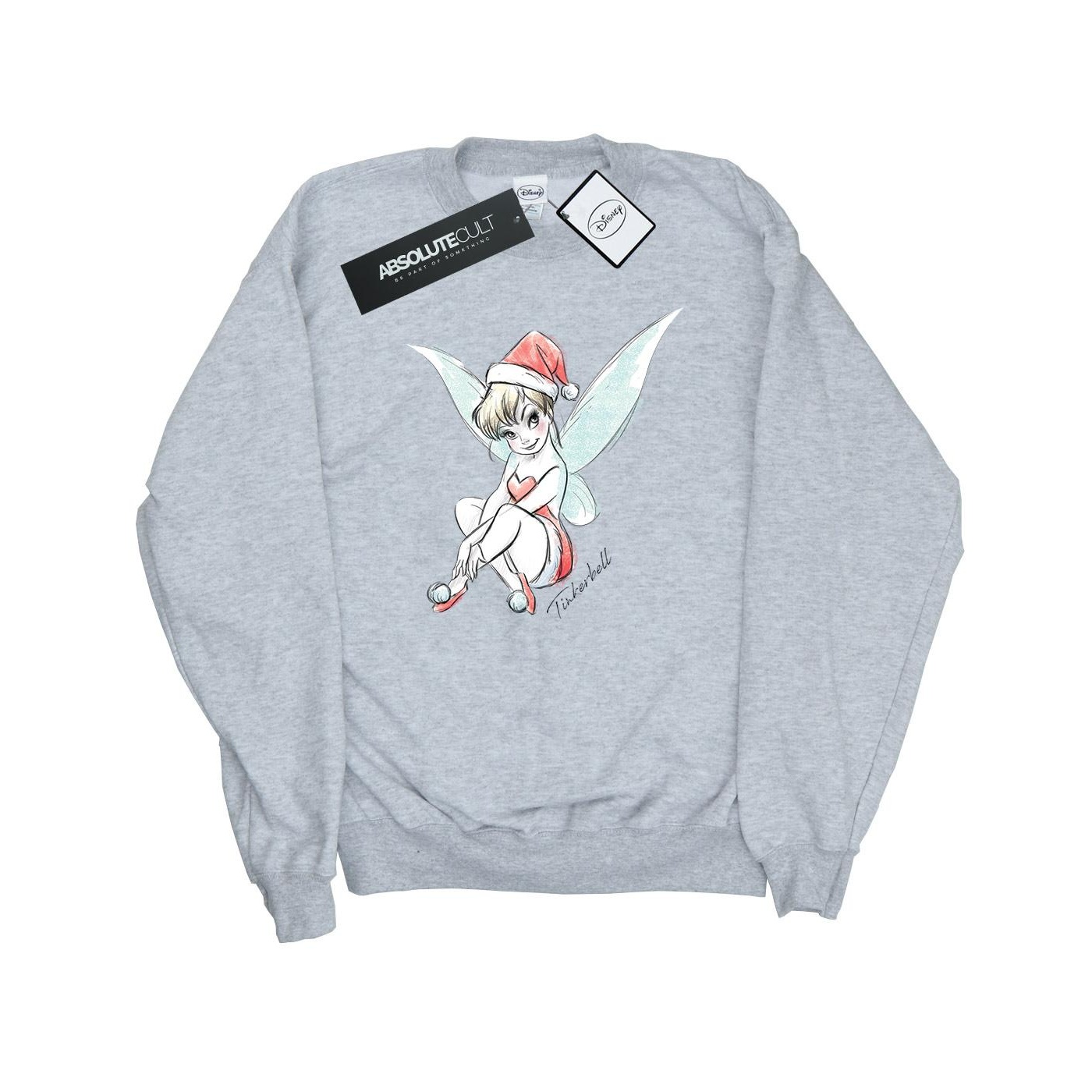 Li-cense Disney heren tinkerbell kerstmis fee sweatshirt