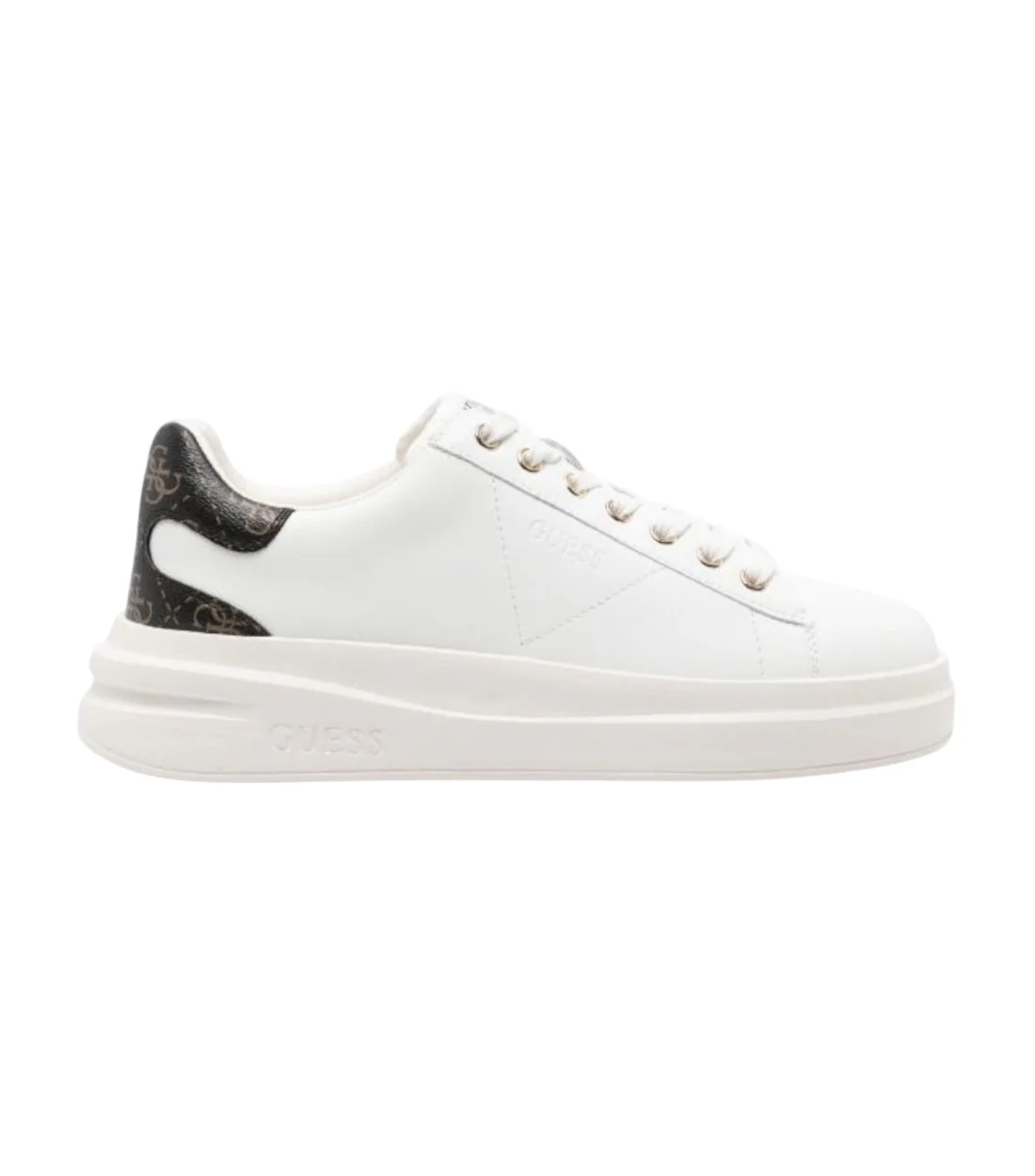 Guess Elbina sneakers van echt leer