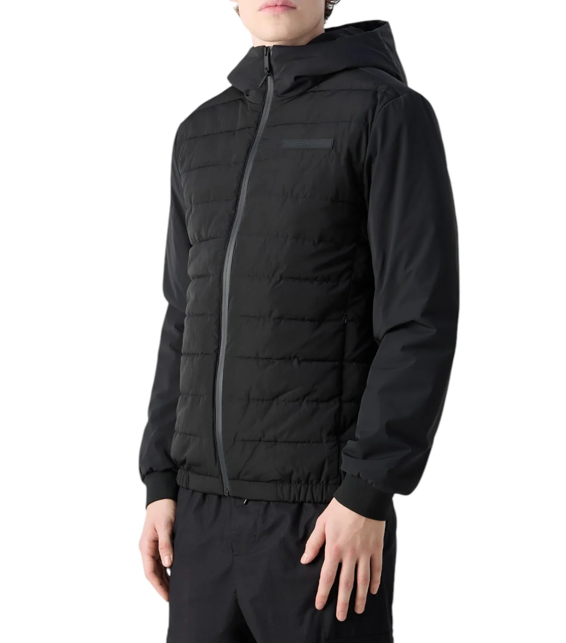 Calvin Klein Technical mix media jacket