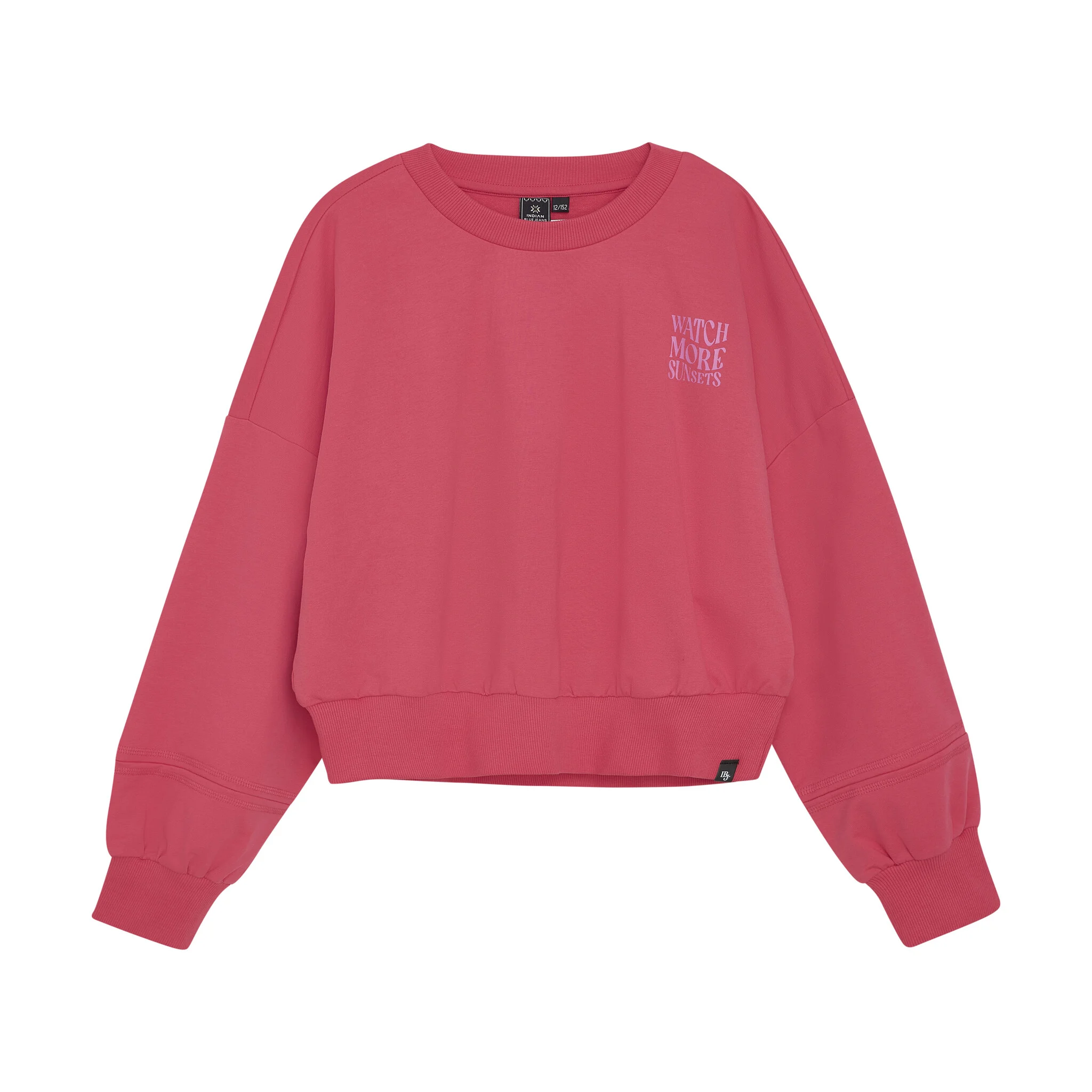 Indian Blue Zomer sweater meisjes - loose fit print