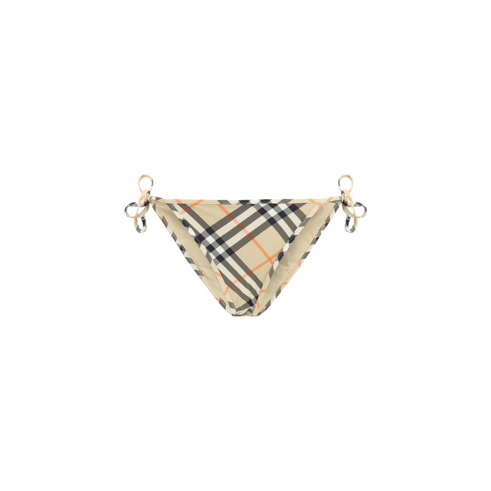 Burberry Archivio check brief swimsuit voor vrouwen