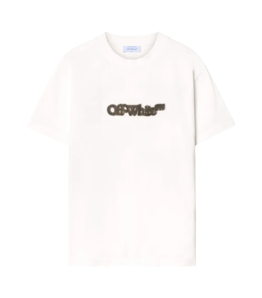 Off White Spray arrow t-shirt met contrasterende monogram