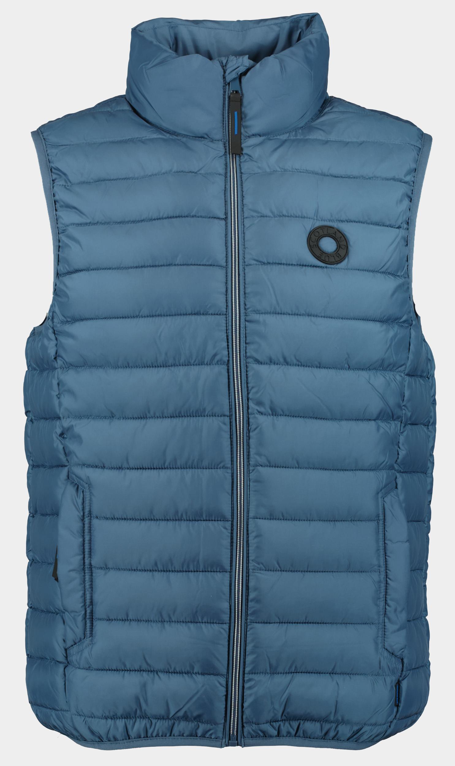 Bos Bright Blue Bodywarmer mountain stepped bodywarmer 24101mo05sb/268 jeans