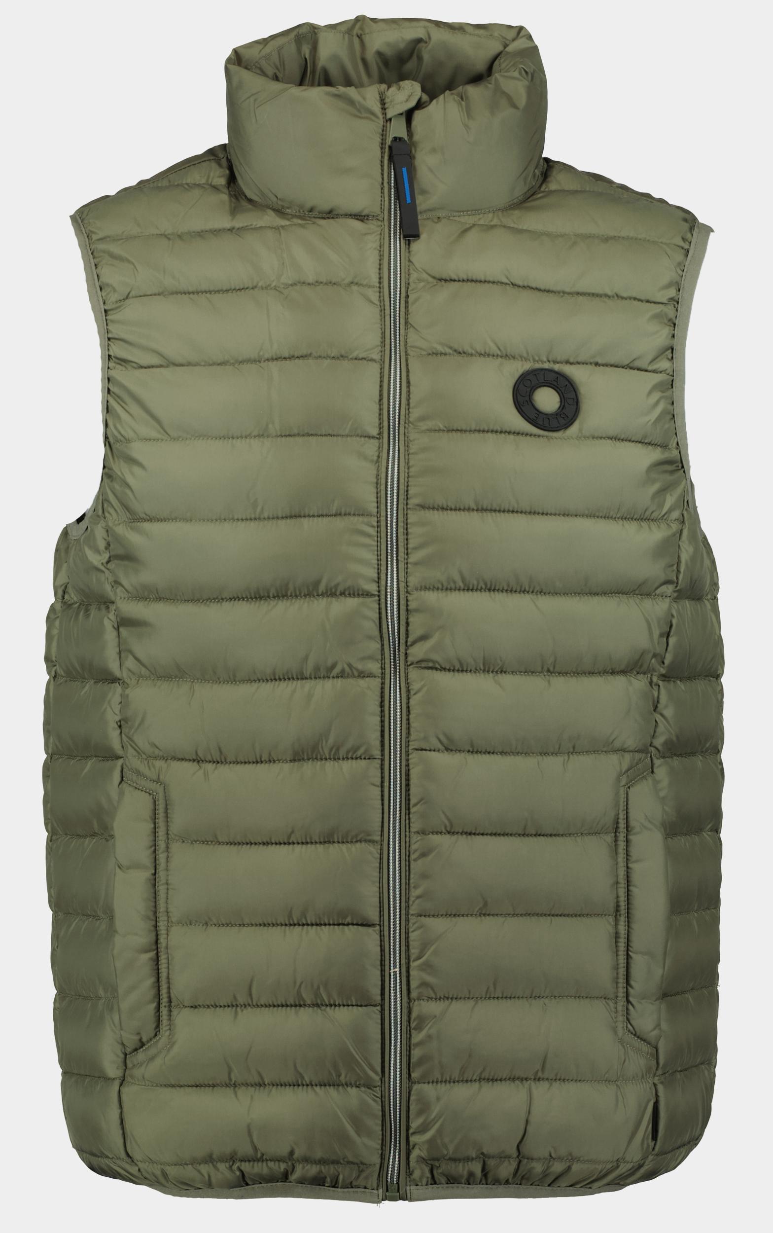 Bos Bright Blue Bodywarmer mountain stepped bodywarmer 24101mo05sb/367 olive night