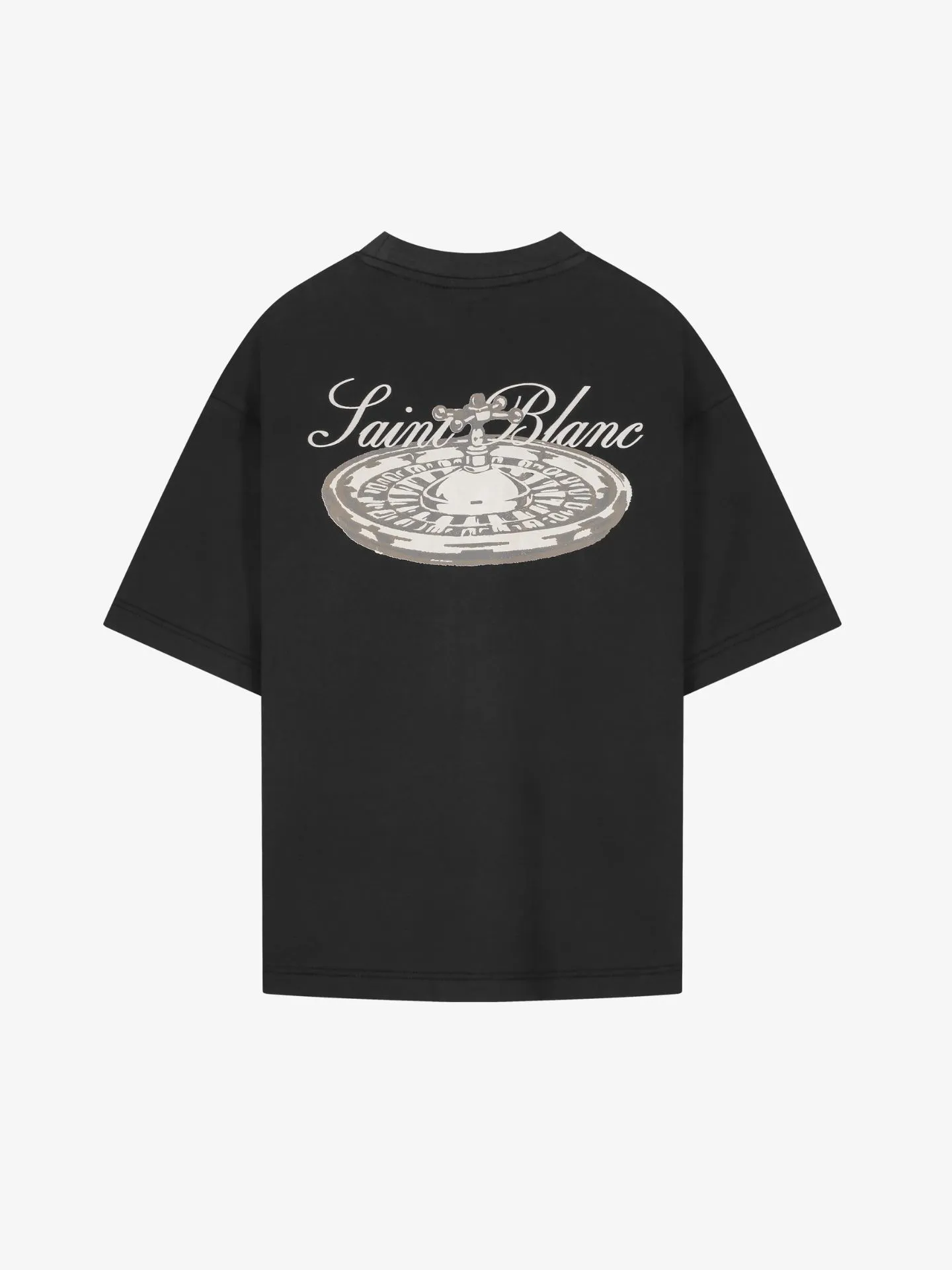 Saint Blanc Casino t-shirt jet black