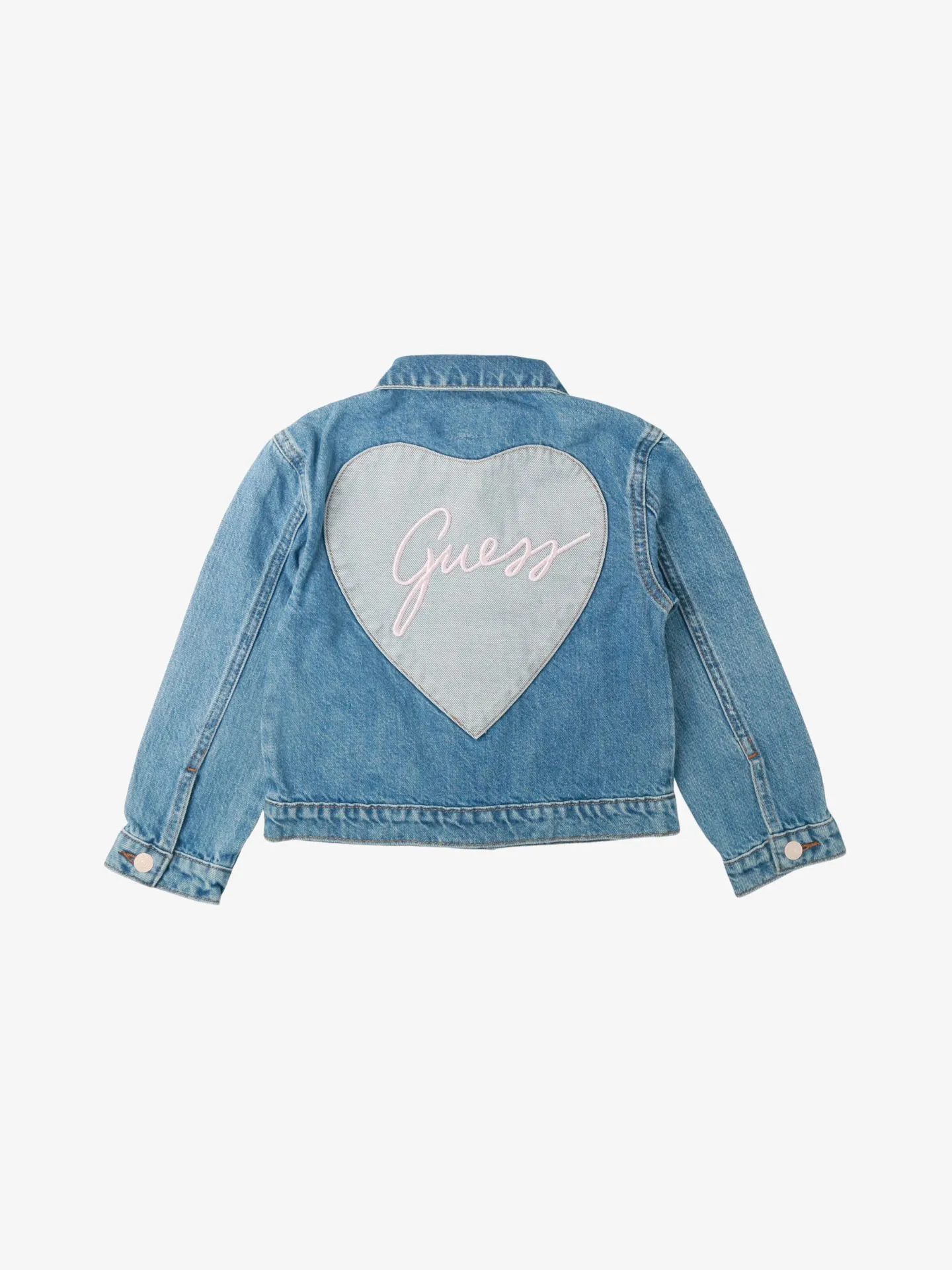 Guess Rigid denim jacket w/heart