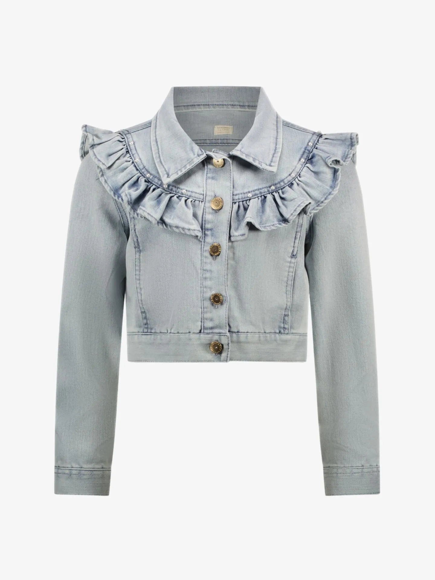 Le Chic Meisjes jacket alysum light denim