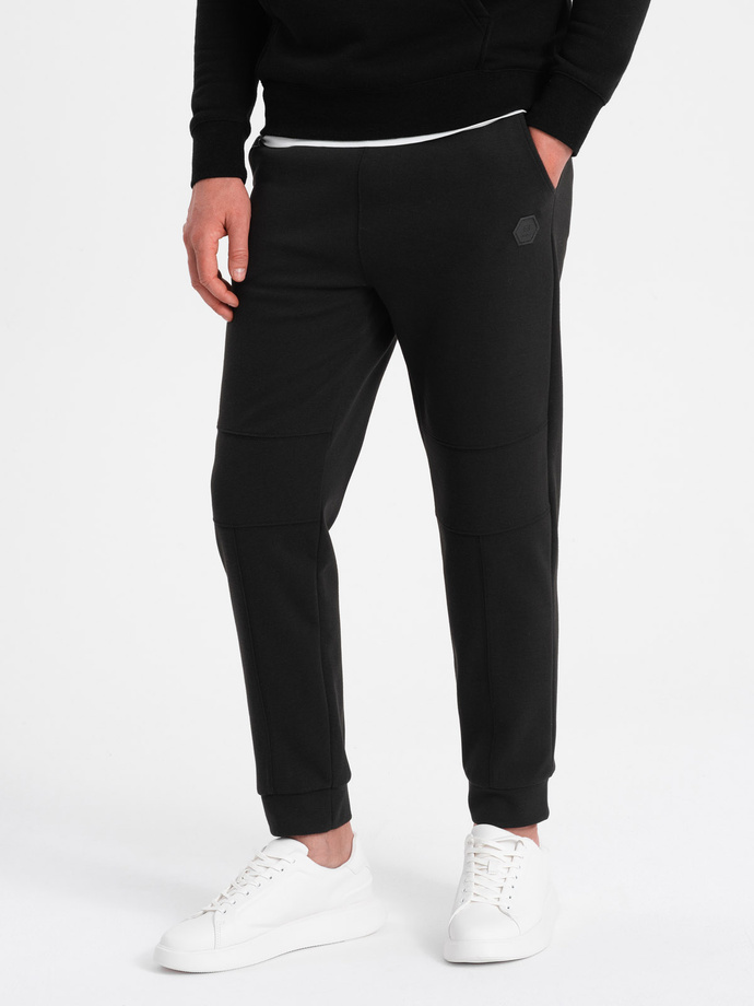 Ombre joggingbroek heren - stiksels sportief