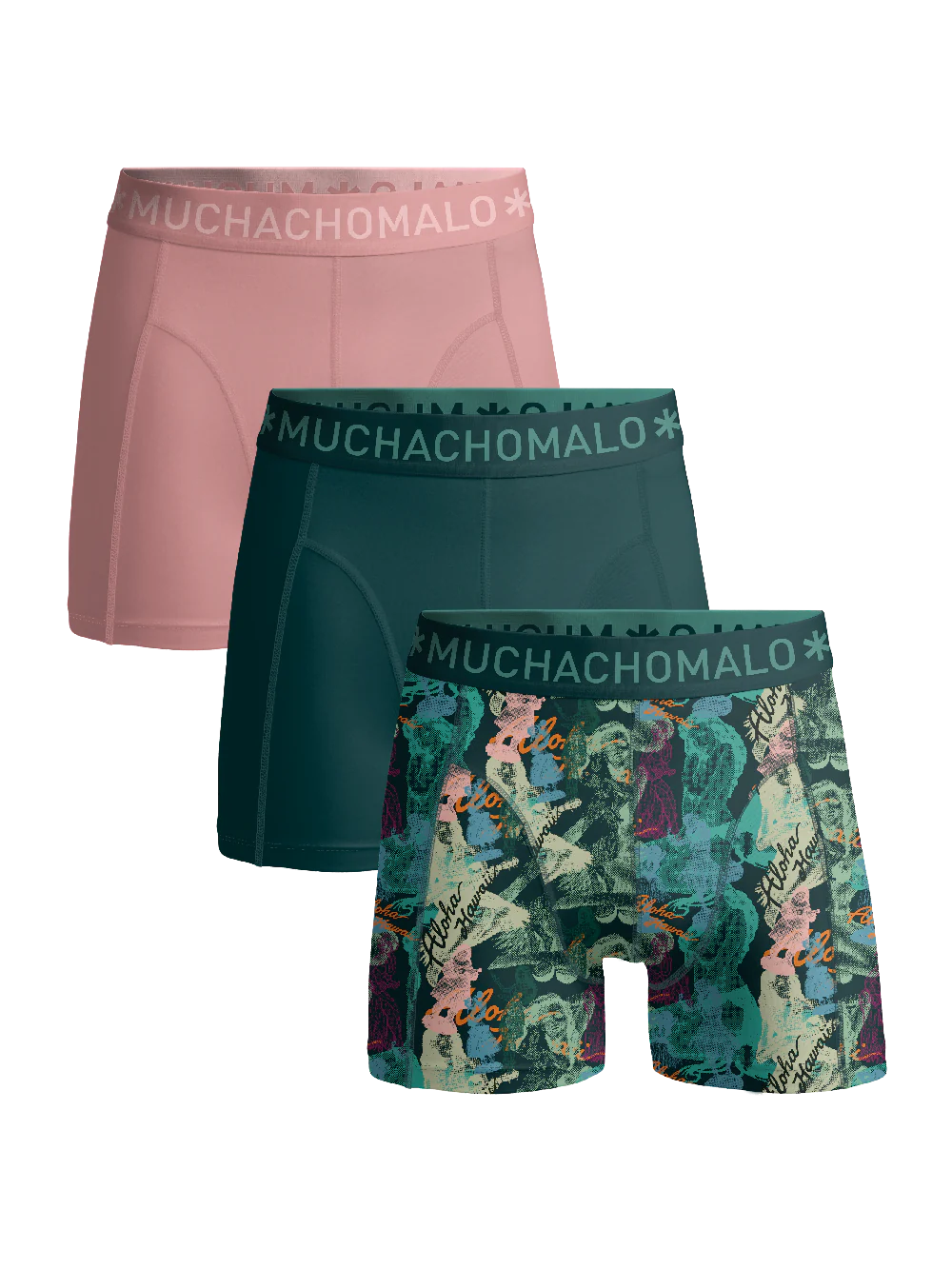 Muchachomalo Heren 3-pack boxershorts