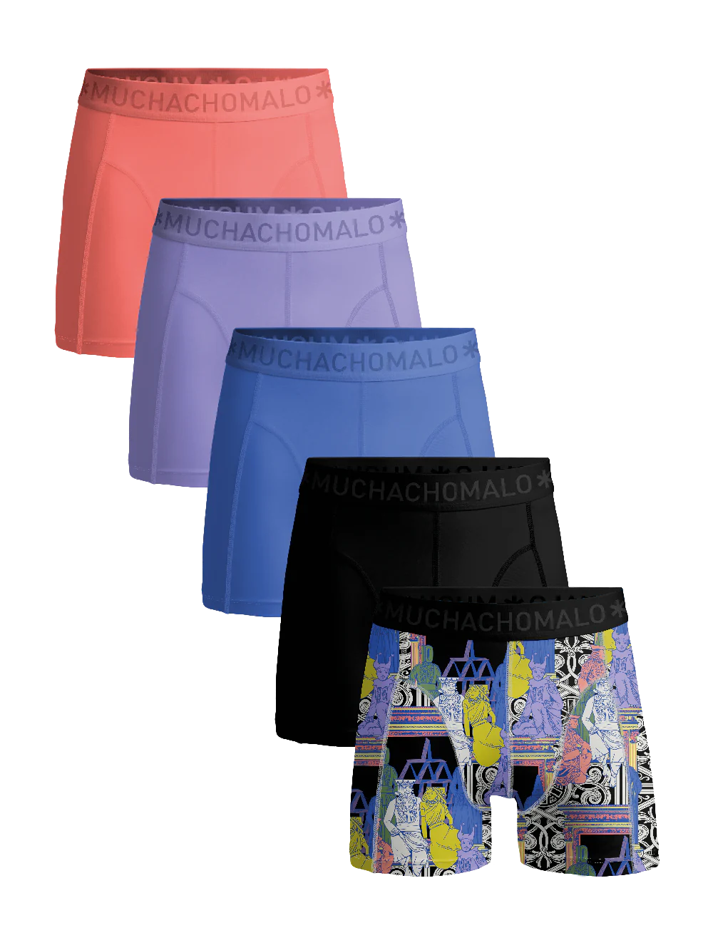 Muchachomalo Heren 5-pack boxershorts