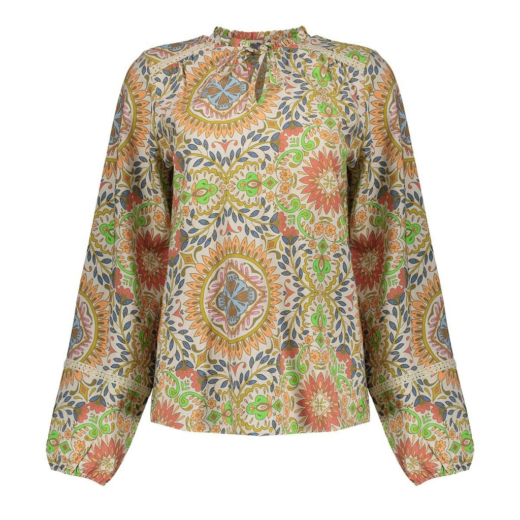 Geisha top 53213-20 720 sand/green