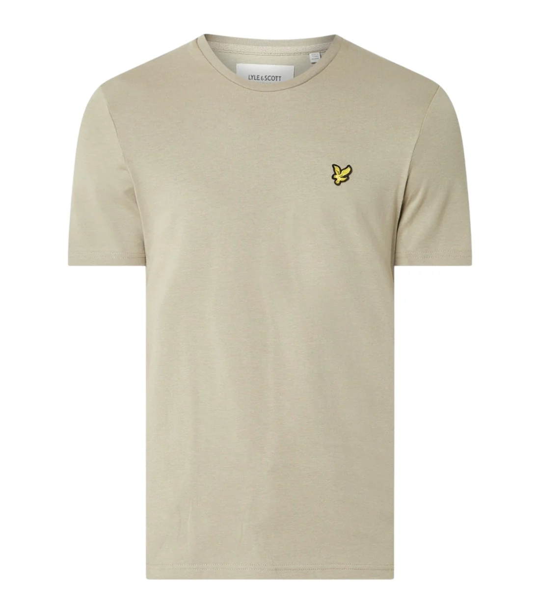 Lyle and Scott Olijfgroen basic t-shirt