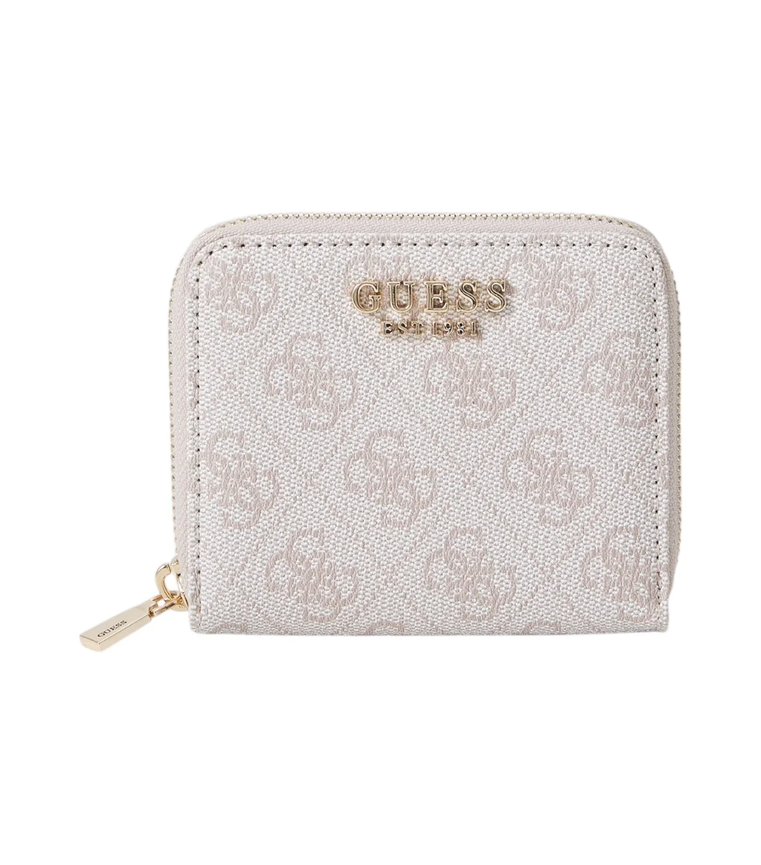 Guess Wit portemonnee met logo print