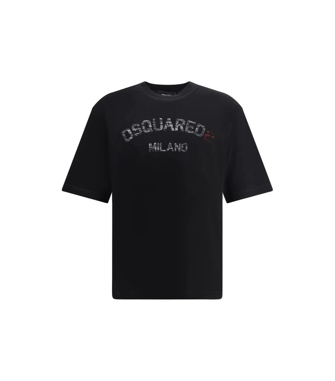 Dsquared2 T-shirt met monogram voor oversized pasvorm