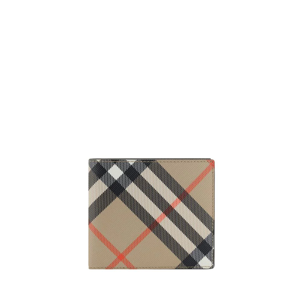 Burberry Wallet met iconisch checkpatroon en kaartsleuven