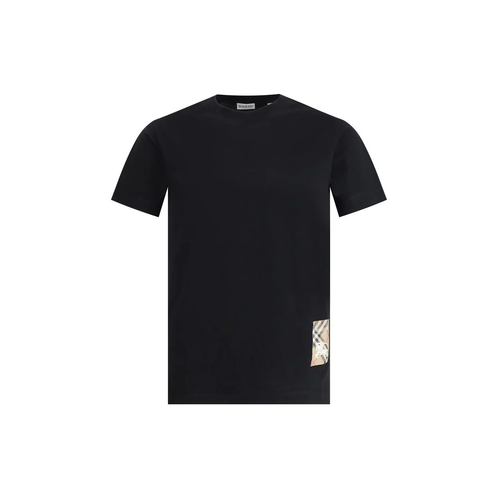 Burberry T-shirt met monogram patch voor mannen