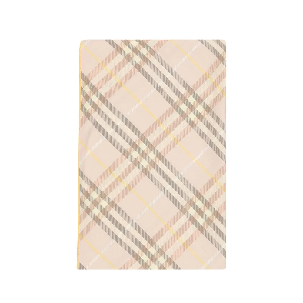 Burberry 's silk scarf met iconisch archivio check patroon