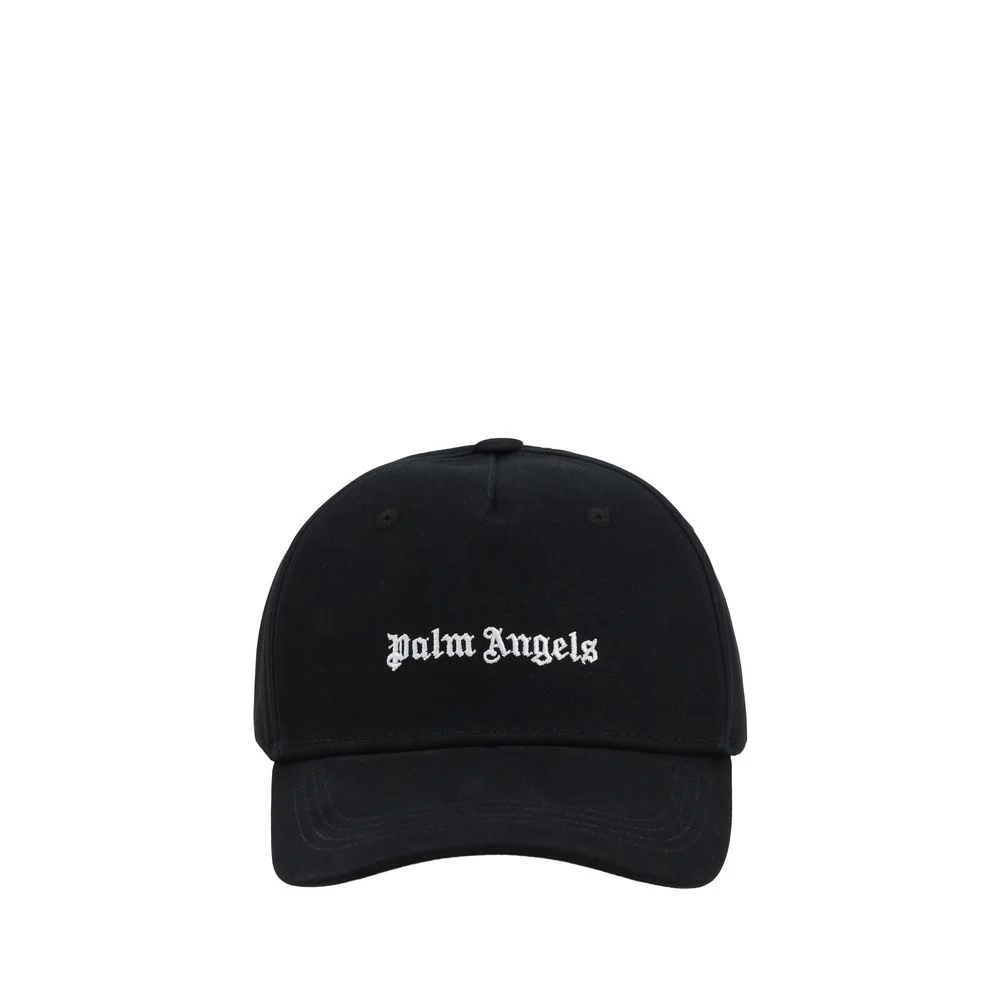 Palm Angels Baseball hat met contrasthuismerklogo