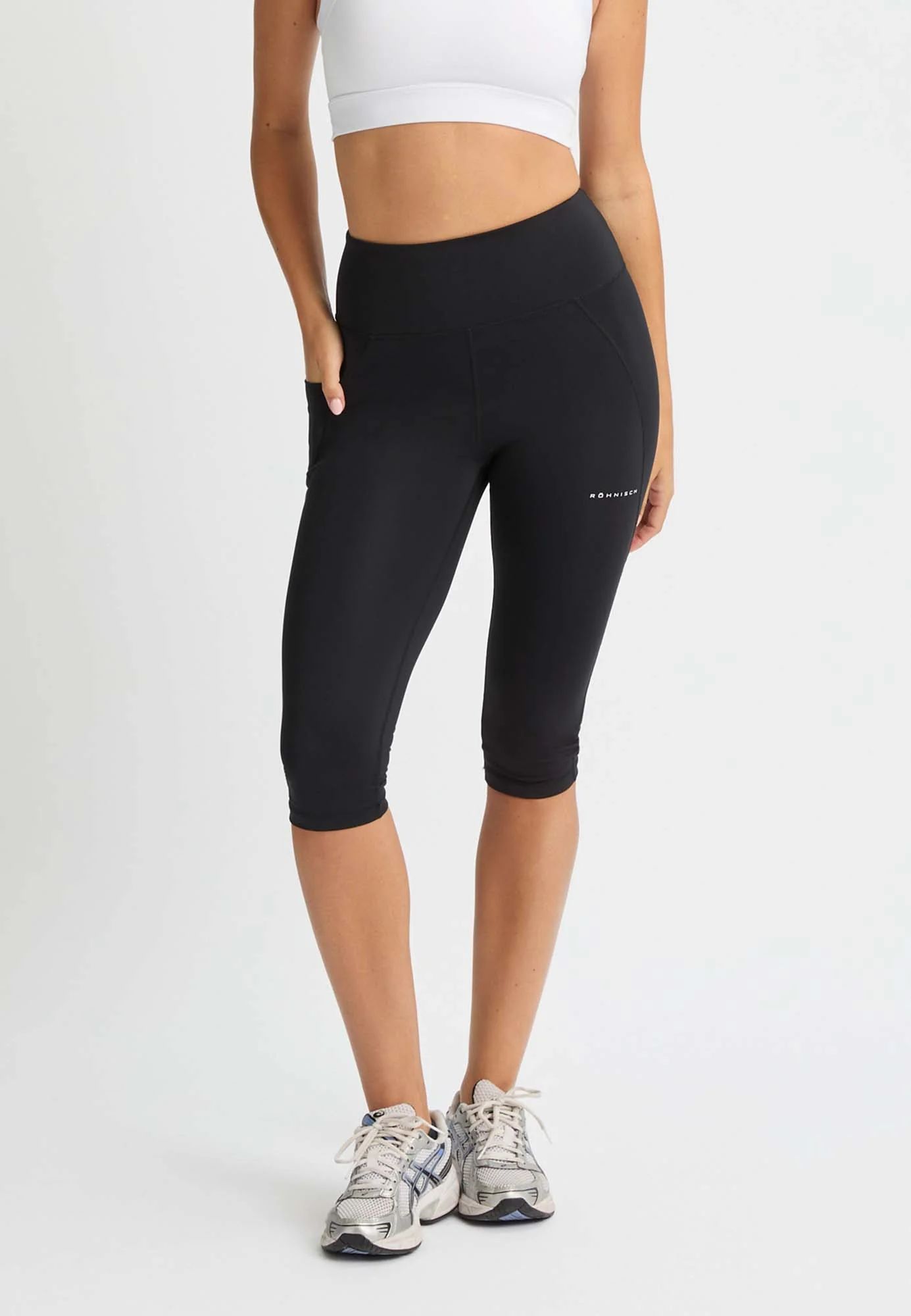 Röhnisch flattering high waist capri tights long tight training dames -