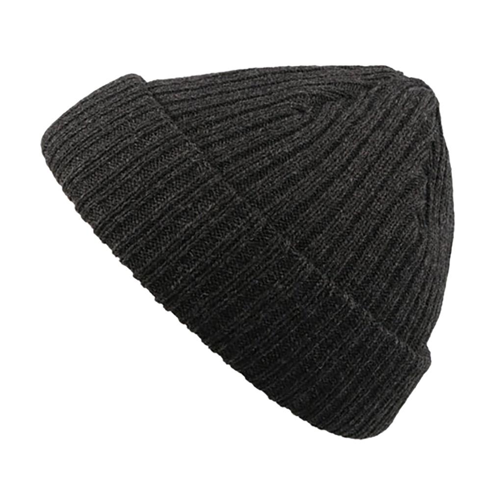 Atlantis Unisex docker short beanie met turn up