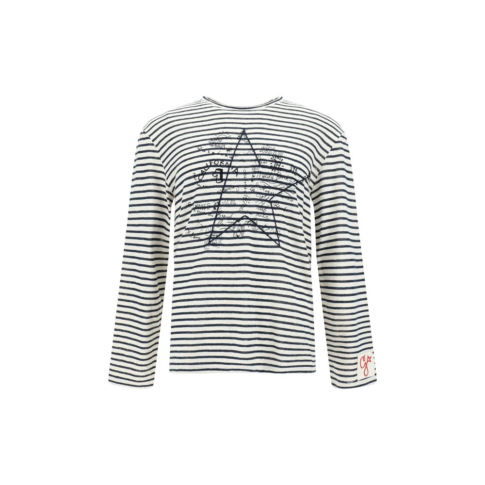 Golden Goose Deluxe Brand Gouden gans lange mouw jersey met gestreept patroon