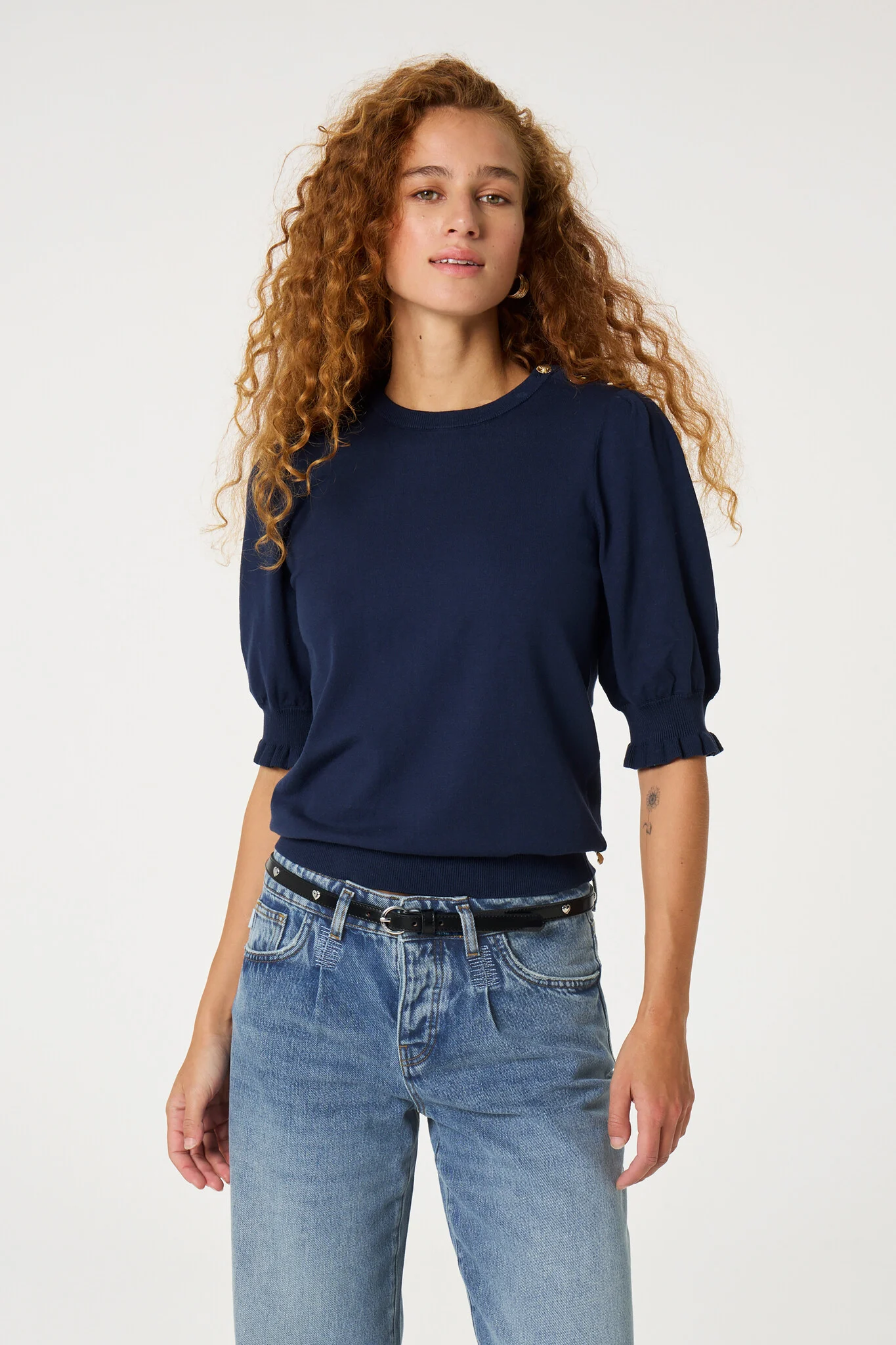 Fabienne Chapot Cltpul90noos3624 molly short sleeve pullover