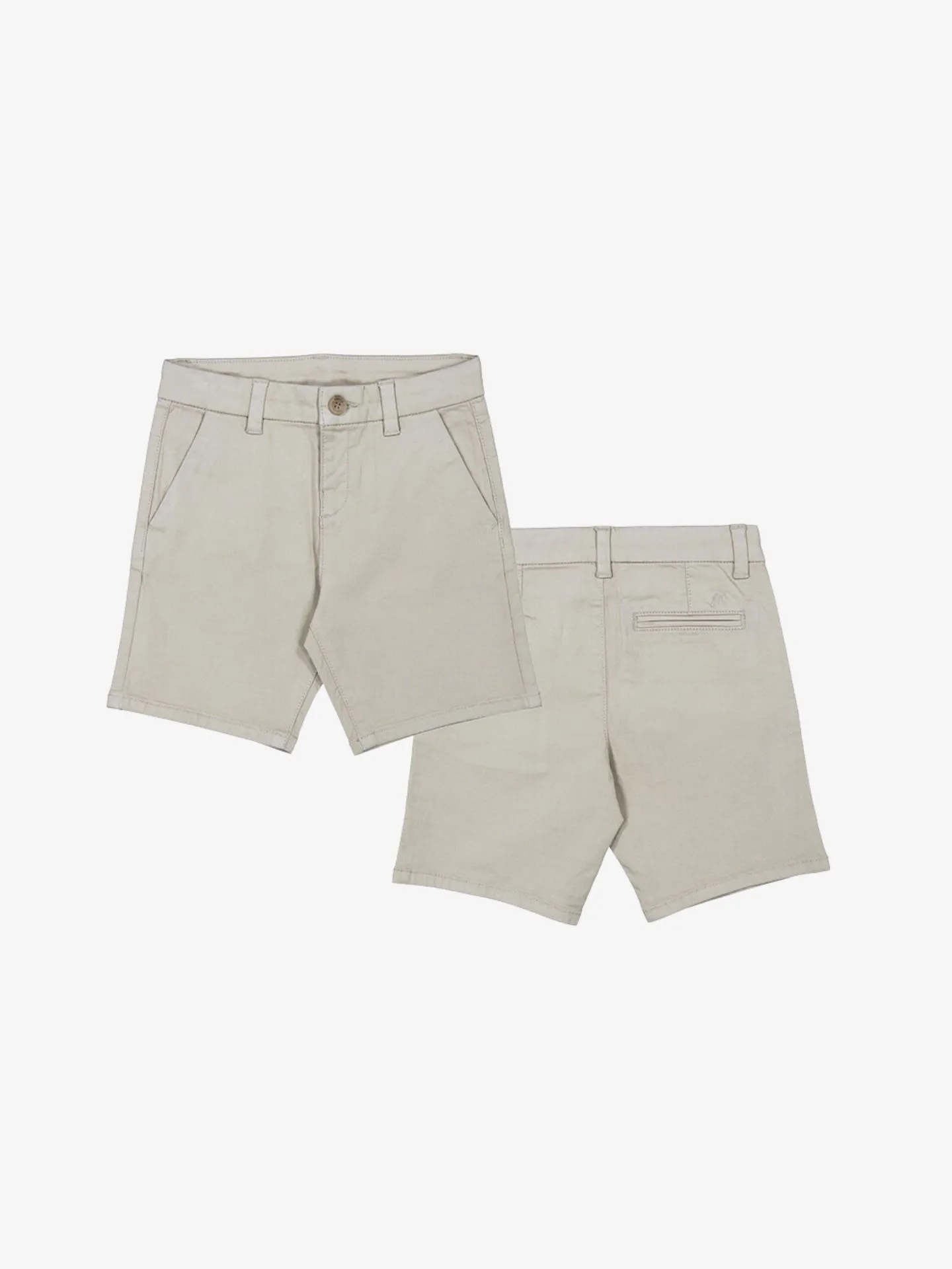 Mayoral Basic twill chino shorts