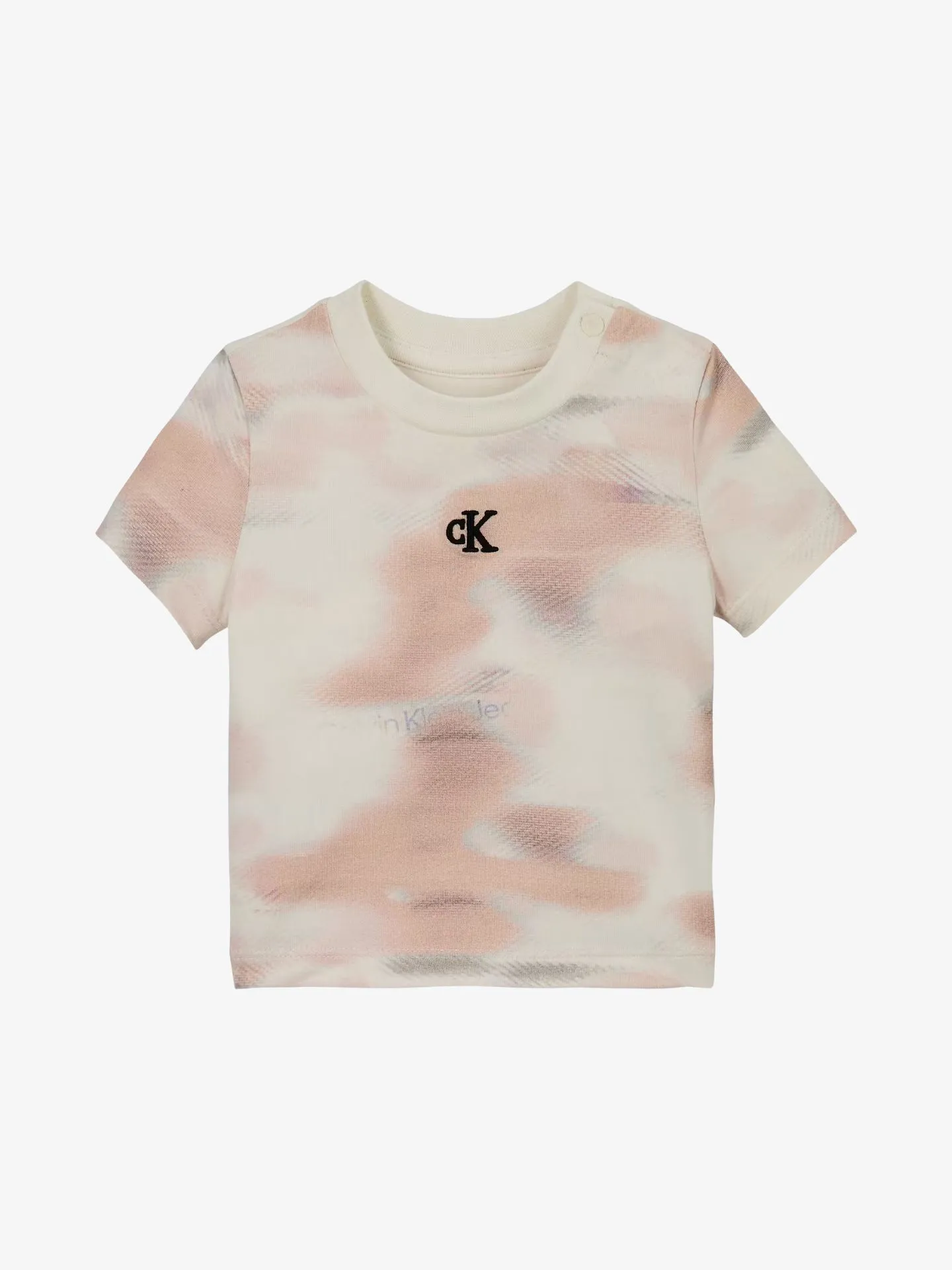 Calvin Klein Meisjes shirt tie dye roze