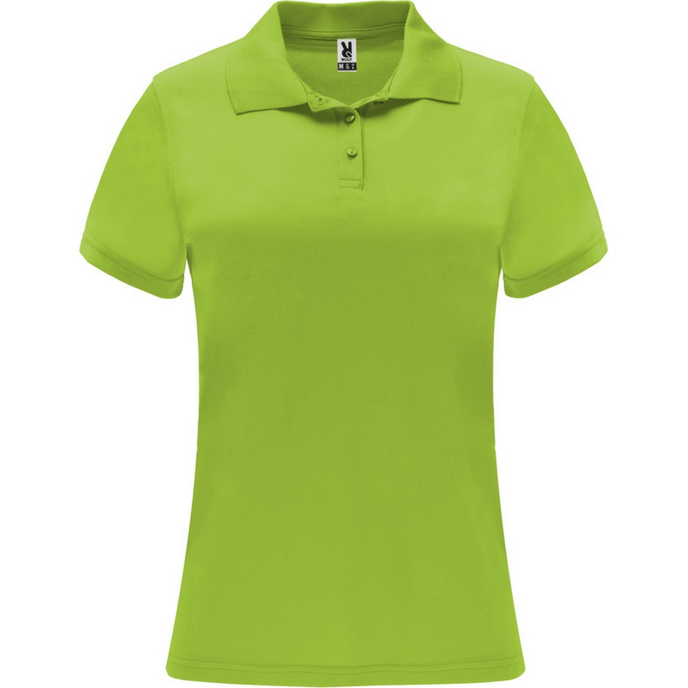 Roly Dames monzha sportpoloshirt met korte mouwen