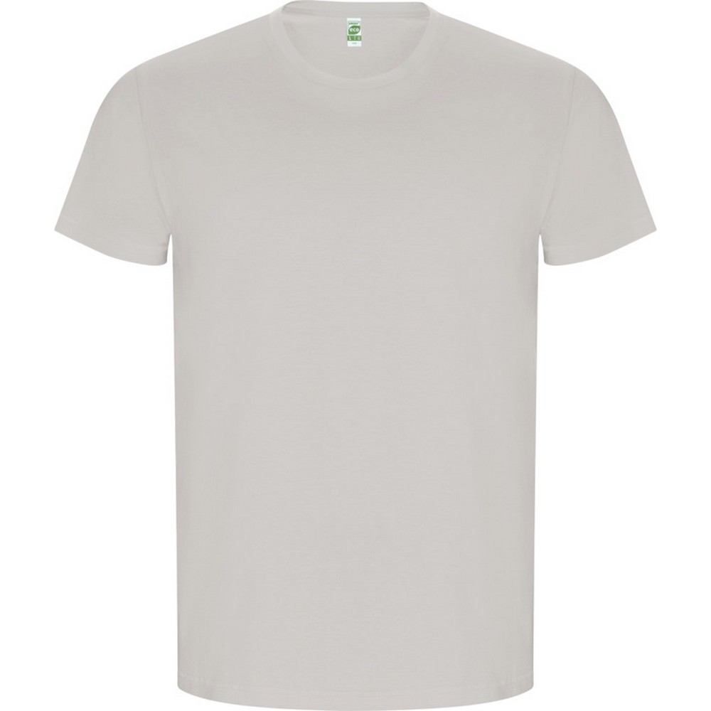 Roly Heren gouden effen t-shirt met korte mouwen