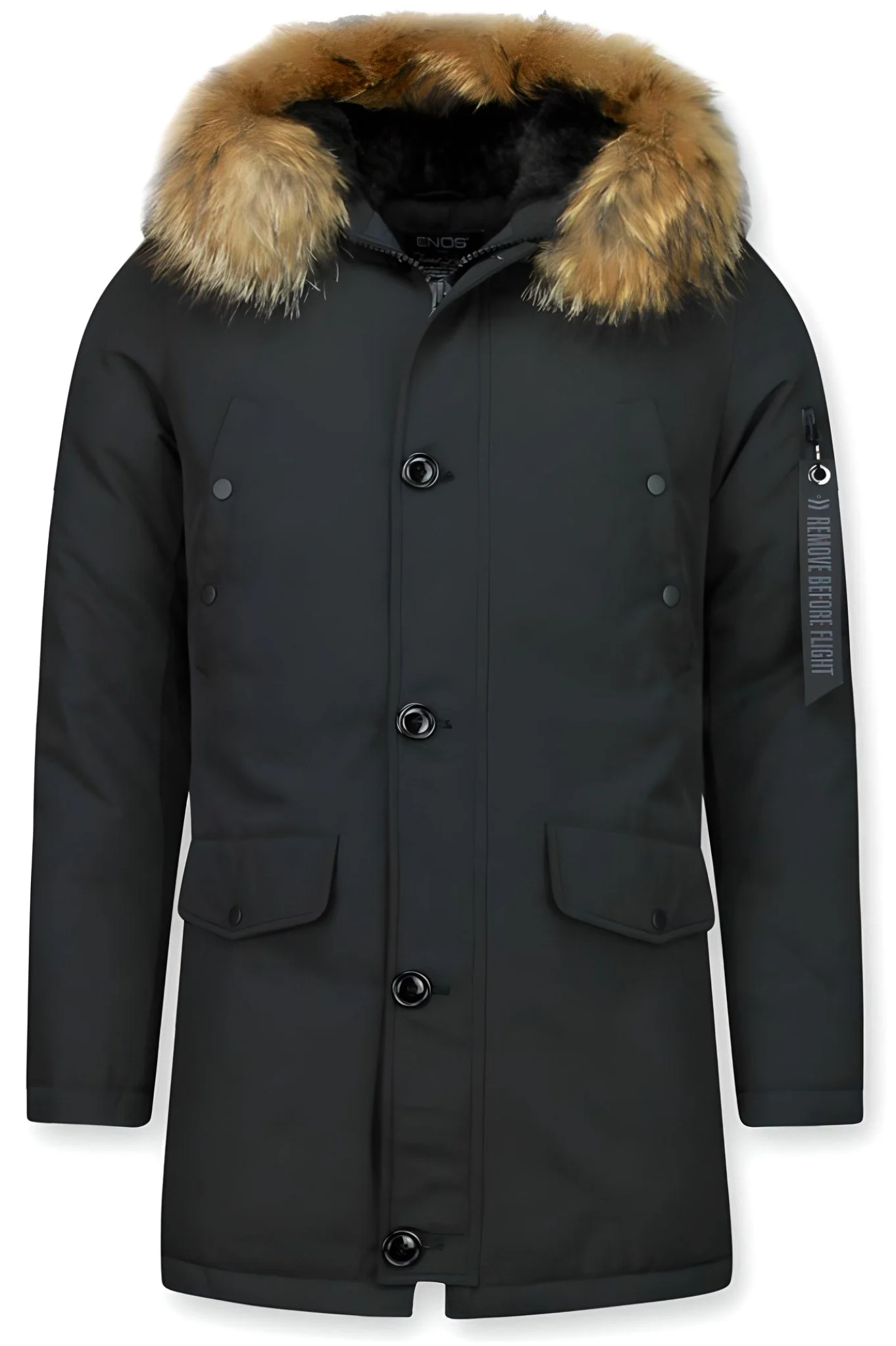 Enos Parka jas met bontkraag