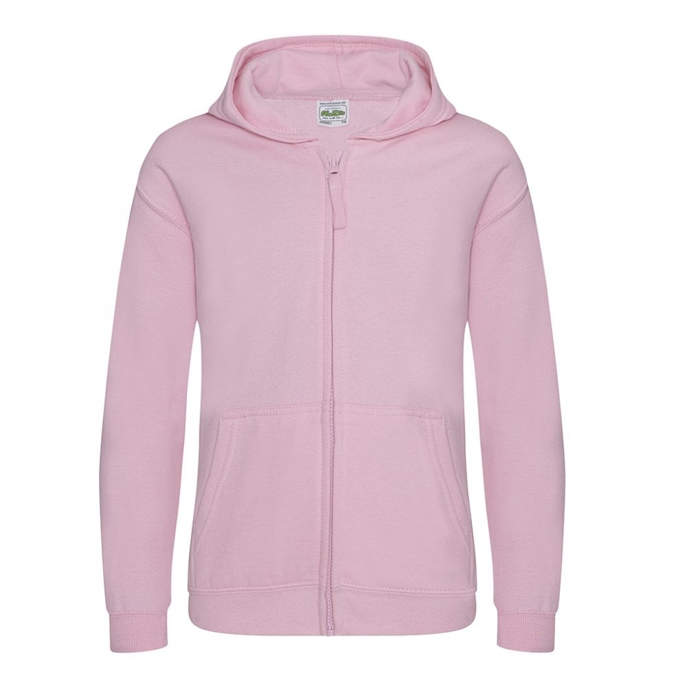 Awdis Kinder/kids hoodie met rits