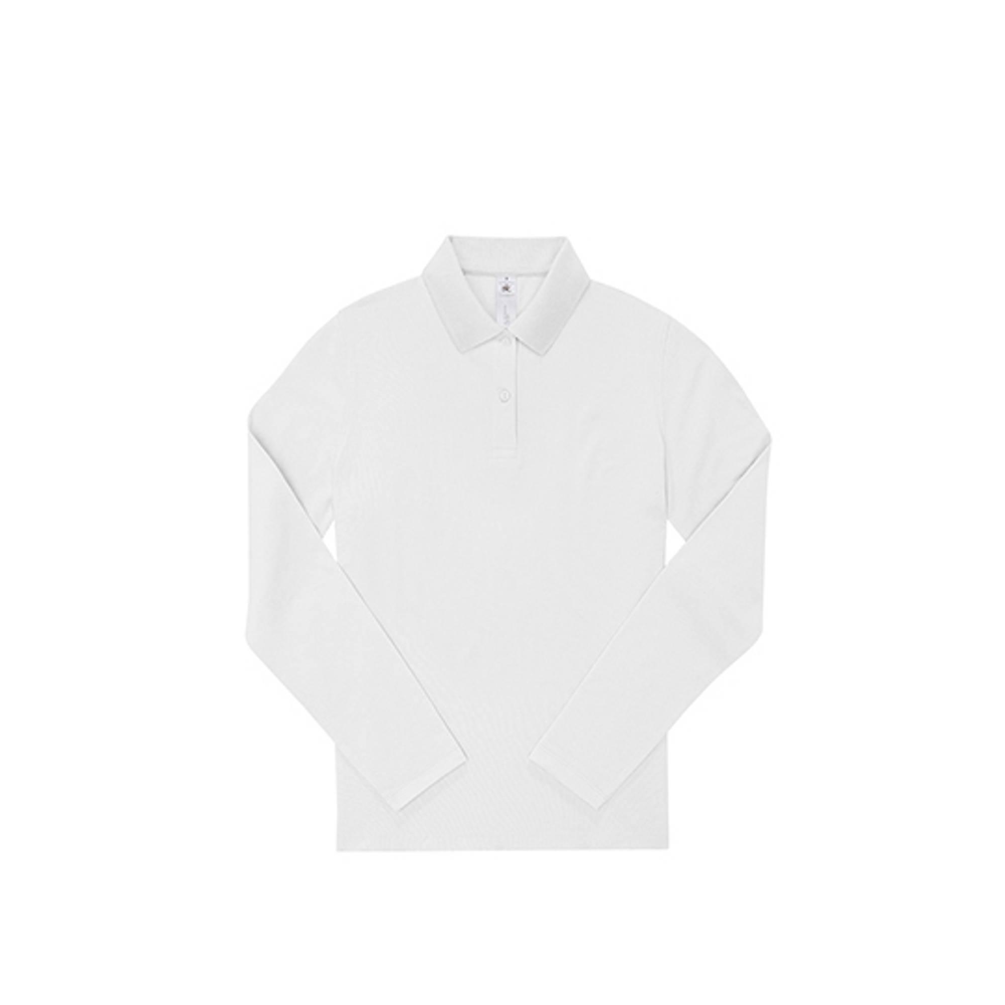 B and C Dames my polo shirt met lange mouwen