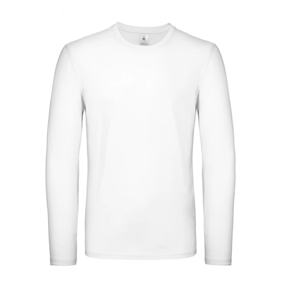 B and C Heren #e150 t-shirt met lange mouwen